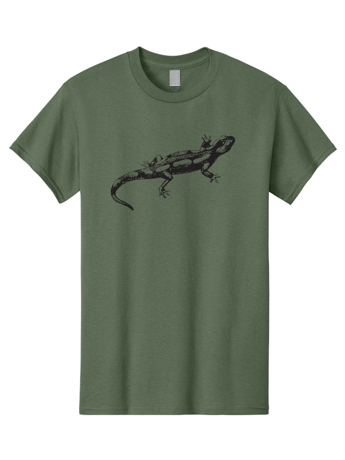 Lizard-1 Men'S Graphic Tee, 100% Cotton, Comfortable Casual Summer Wear, Machine Washable, Lizard Graphic, Reptile Illustration, Wildlife Art, Scaly Texture, Cold-Blooded Creature, Primitive Design, Detailed Drawing, Black Silhouette Aad910 11