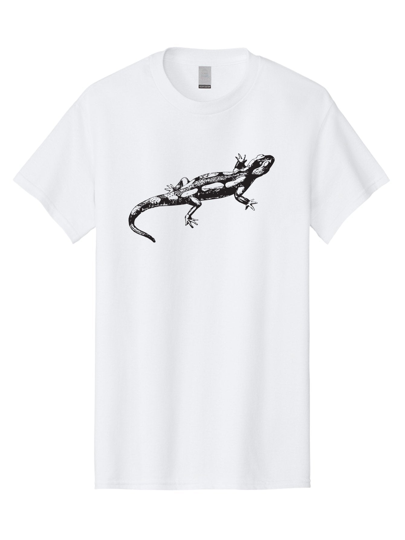 Lizard-1 Men'S Graphic Tee, 100% Cotton, Comfortable Casual Summer Wear, Machine Washable, Lizard Graphic, Reptile Illustration, Wildlife Art, Scaly Texture, Cold-Blooded Creature, Primitive Design, Detailed Drawing, Black Silhouette Aad910 15