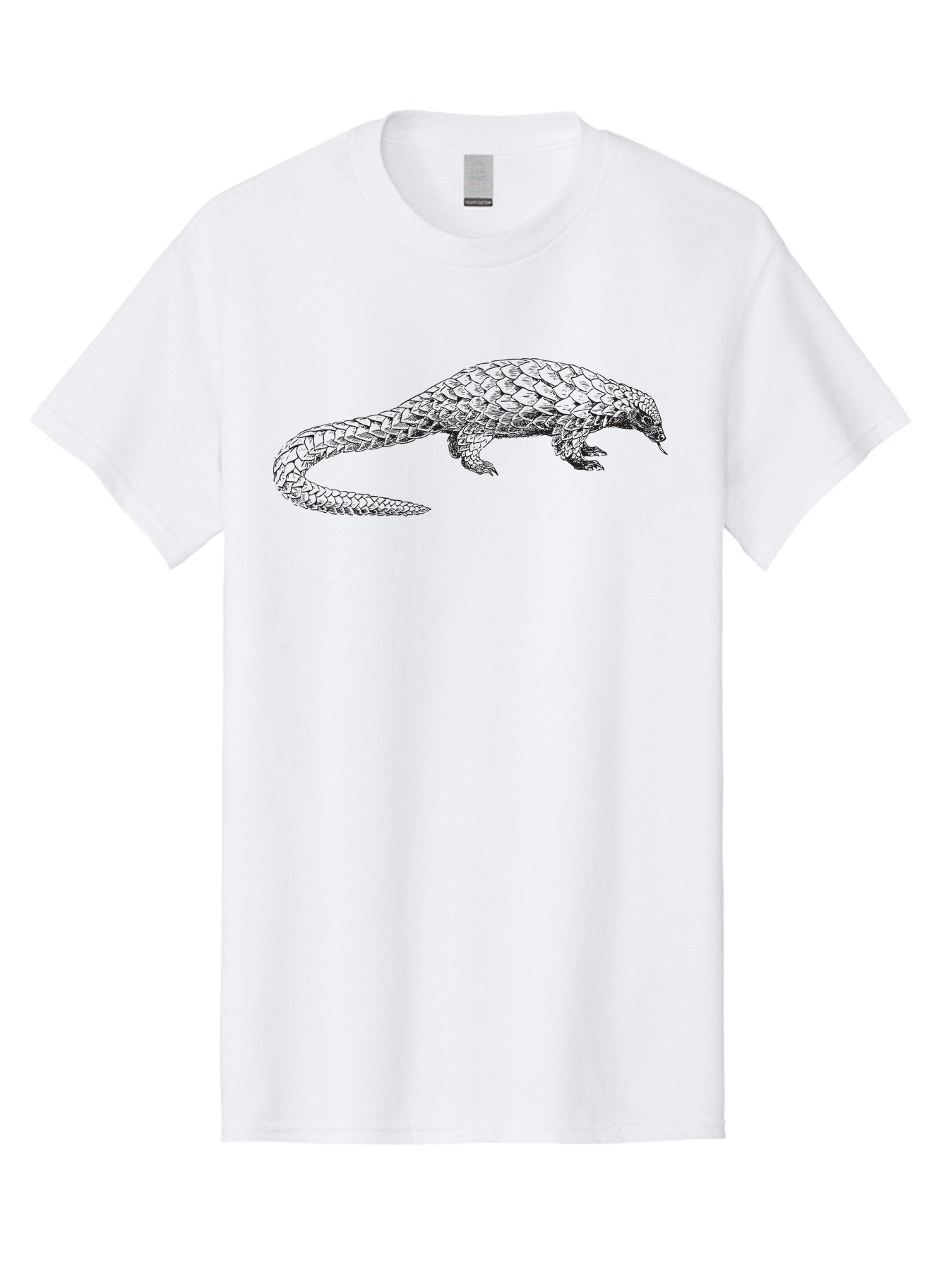 Pangolin Men'S Graphic Tee, 100% Cotton, Comfortable Casual Summer Wear, Machine Washable, Pangolin, Wild Animal, Unique Creature, Scaled Mammal, Endangered Species, Nocturnal, Burrowing Animal, Defensive Curl, Wildlife Conservation Aad923 8