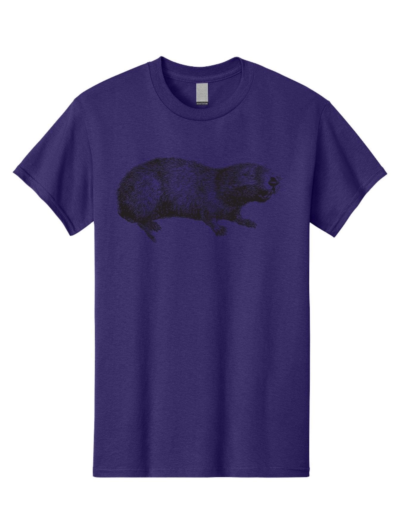 Platypus-1 Men'S Graphic Tee, 100% Cotton, Comfortable Casual Summer Wear, Machine Washable, Mole Animal, Wildlife, Underground Creature, Rodent, Illustration, Detailed Drawing, Small Mammal, Insectivorous Mammal, Furry Creature, Aad925 8