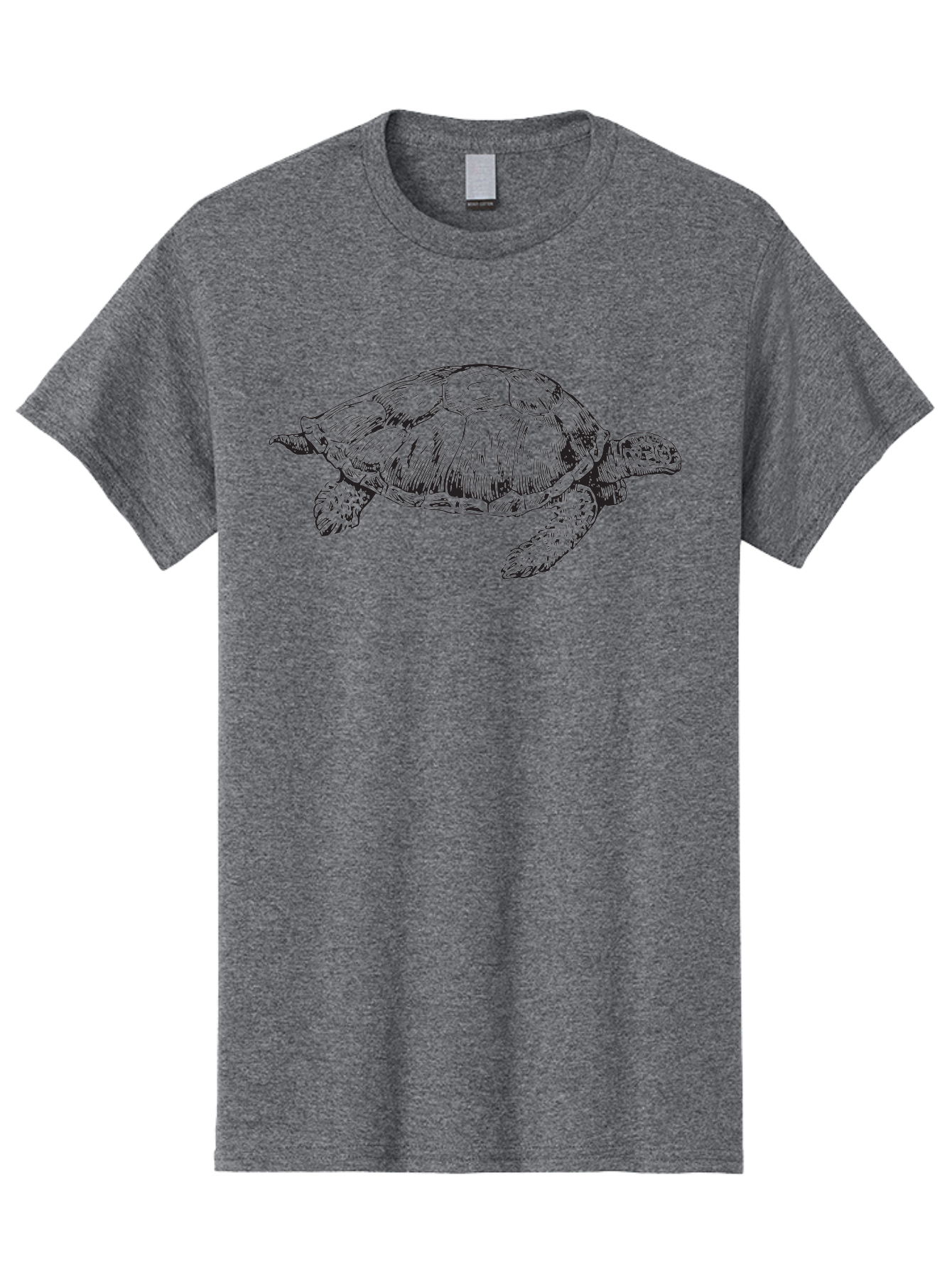 Sea-Turtle-Illustration Men'S Graphic Tee, 100% Cotton, Comfortable Casual Summer Wear, Machine Washable, Sea Turtle, Ocean Creature, Marine Life, Wildlife Illustration, Turtle Shell, Flipper, Slow-Moving Animal, Wildlife Art Aad945 29