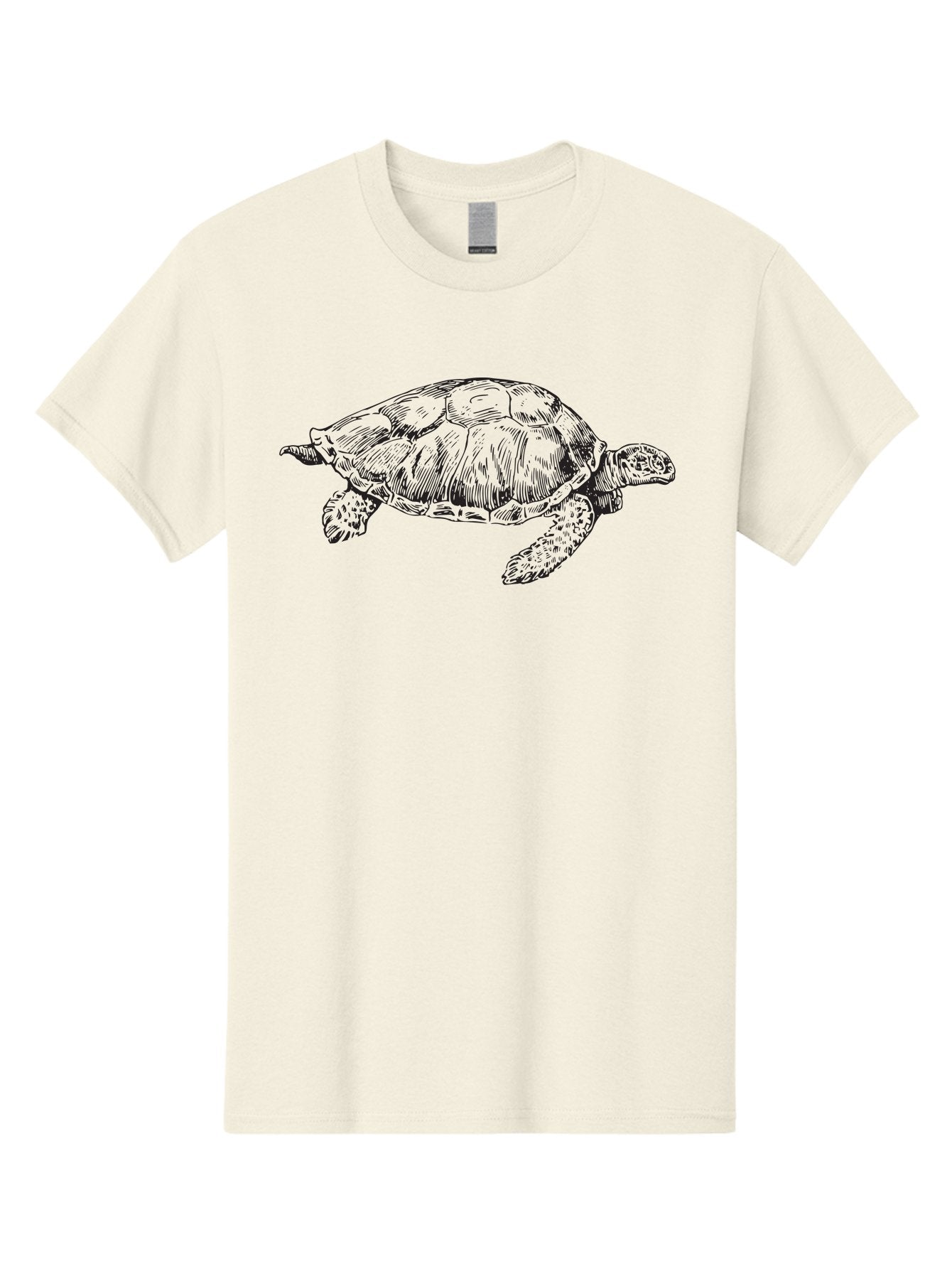 Sea-Turtle-Illustration Men'S Graphic Tee, 100% Cotton, Comfortable Casual Summer Wear, Machine Washable, Sea Turtle, Ocean Creature, Marine Life, Wildlife Illustration, Turtle Shell, Flipper, Slow-Moving Animal, Wildlife Art Aad945 8