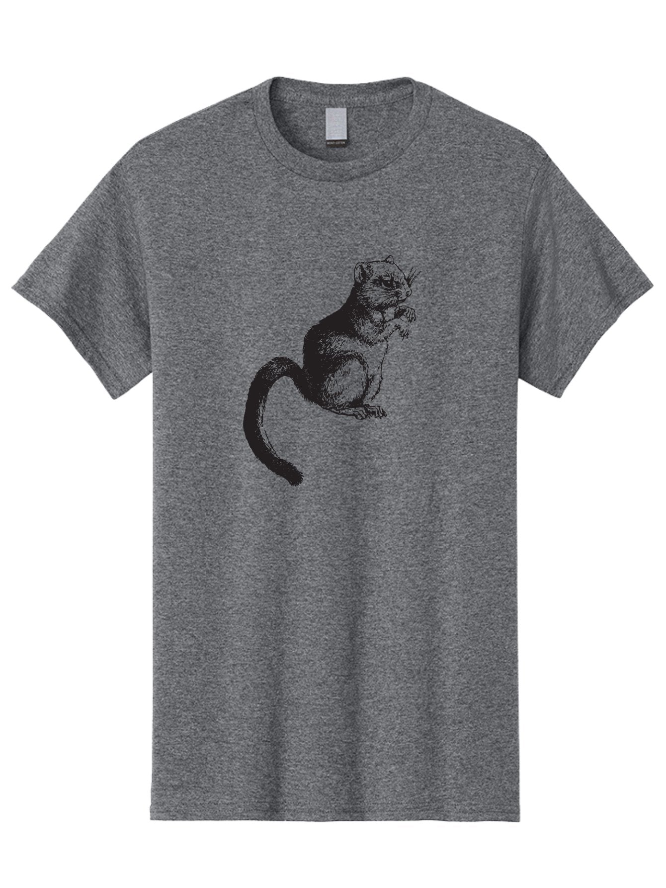 Squirrel Men'S Graphic Tee, 100% Cotton, Comfortable Casual Summer Wear, Machine Washable, Small Rodent, Furry Creature, Woodland Animal, Forest Dweller, Bushy-Tailed Mammal, Wildlife Illustration Aad957 13