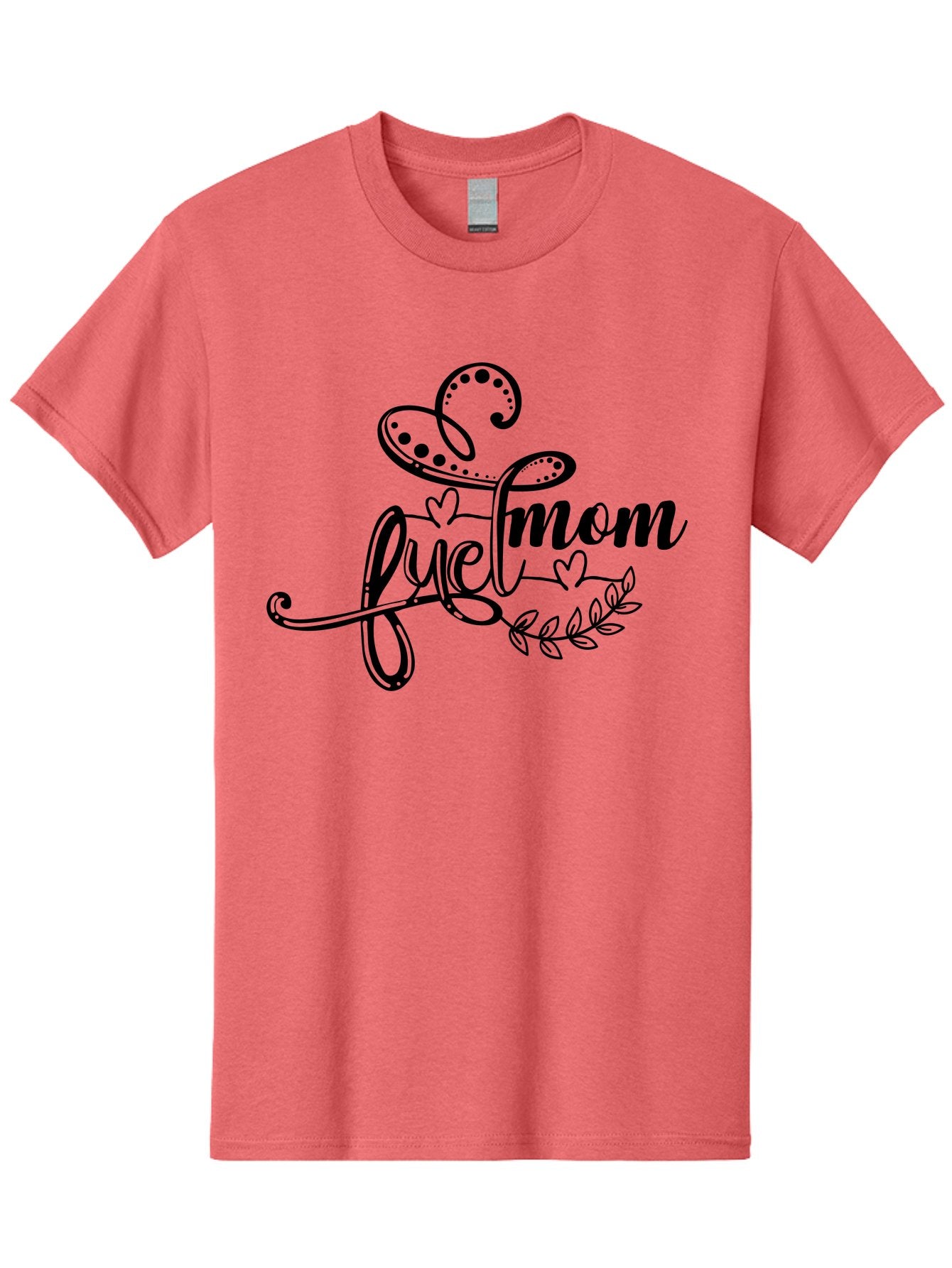 Love-Mom Men'S Graphic Tee, 100% Cotton, Comfortable Casual Summer Wear, Machine Washable, Love Mom, Black Cursive Lettering, Floral Design, Heart Shapes, Motherly Love, Decorative Elements, Heartwarming Illustration, Calligraphy Art Aad978 6