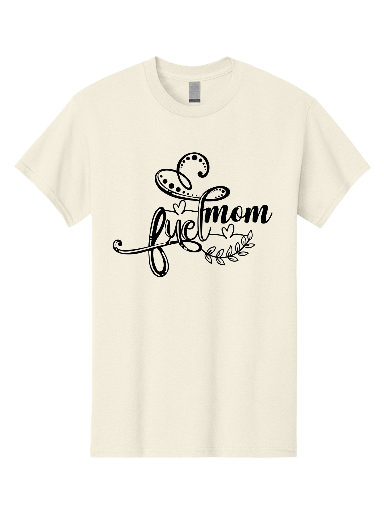 Love-Mom Men'S Graphic Tee, 100% Cotton, Comfortable Casual Summer Wear, Machine Washable, Love Mom, Black Cursive Lettering, Floral Design, Heart Shapes, Motherly Love, Decorative Elements, Heartwarming Illustration, Calligraphy Art Aad978 10