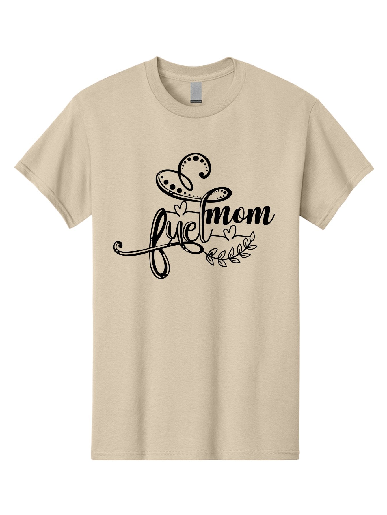Love-Mom Men'S Graphic Tee, 100% Cotton, Comfortable Casual Summer Wear, Machine Washable, Love Mom, Black Cursive Lettering, Floral Design, Heart Shapes, Motherly Love, Decorative Elements, Heartwarming Illustration, Calligraphy Art Aad978 14