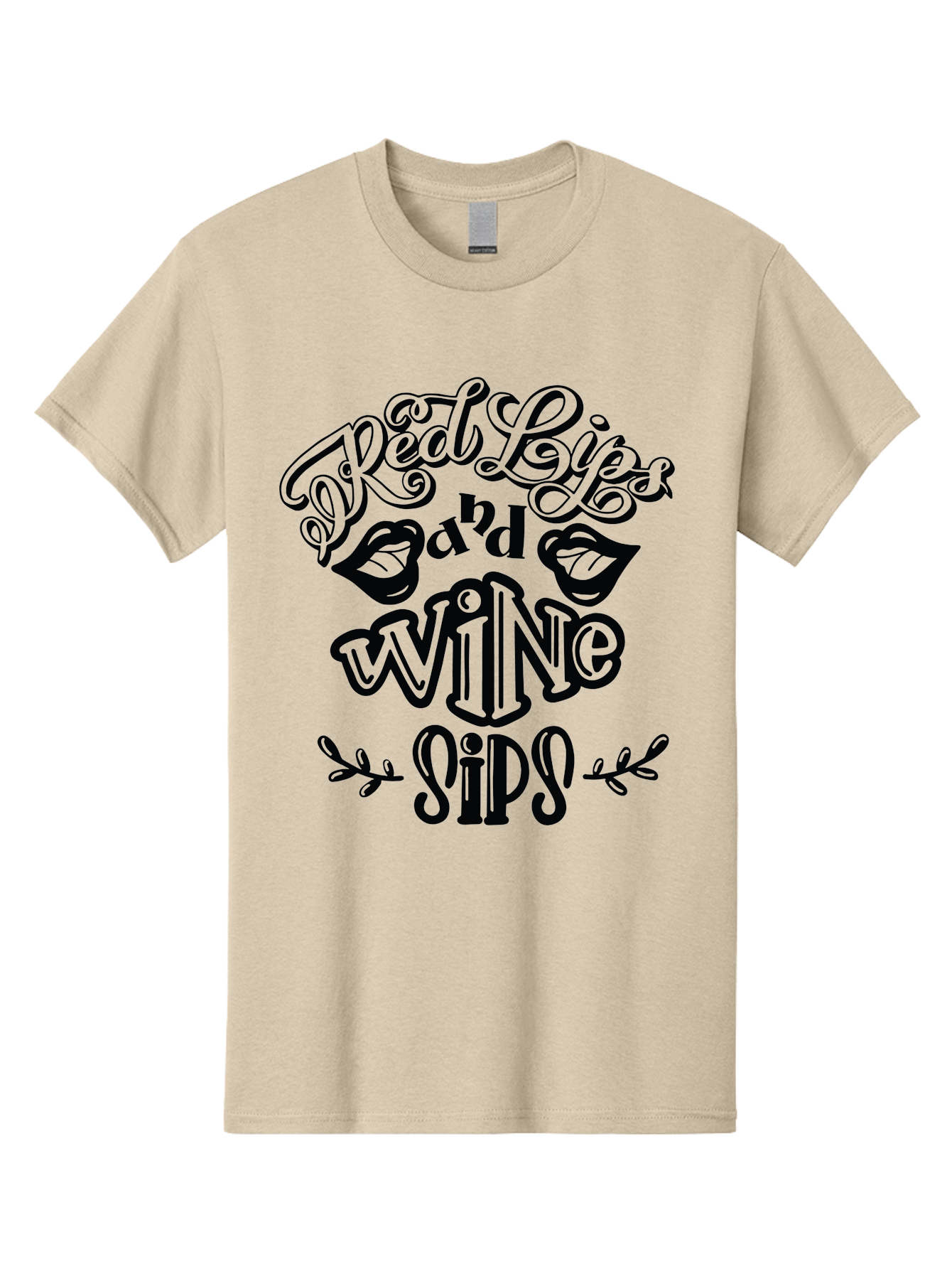 Red-Lips-Bad-Wine-Sips Men'S Graphic Tee, 100% Cotton, Comfortable Casual Summer Wear, Machine Washable, Red Lips, Wine Sips, Red Wine, Lipstick, Wine Lover, Drinking Quotes, Funny Sayings, Quote Art, Sassy Phrases, Wine Culture Aad983 11