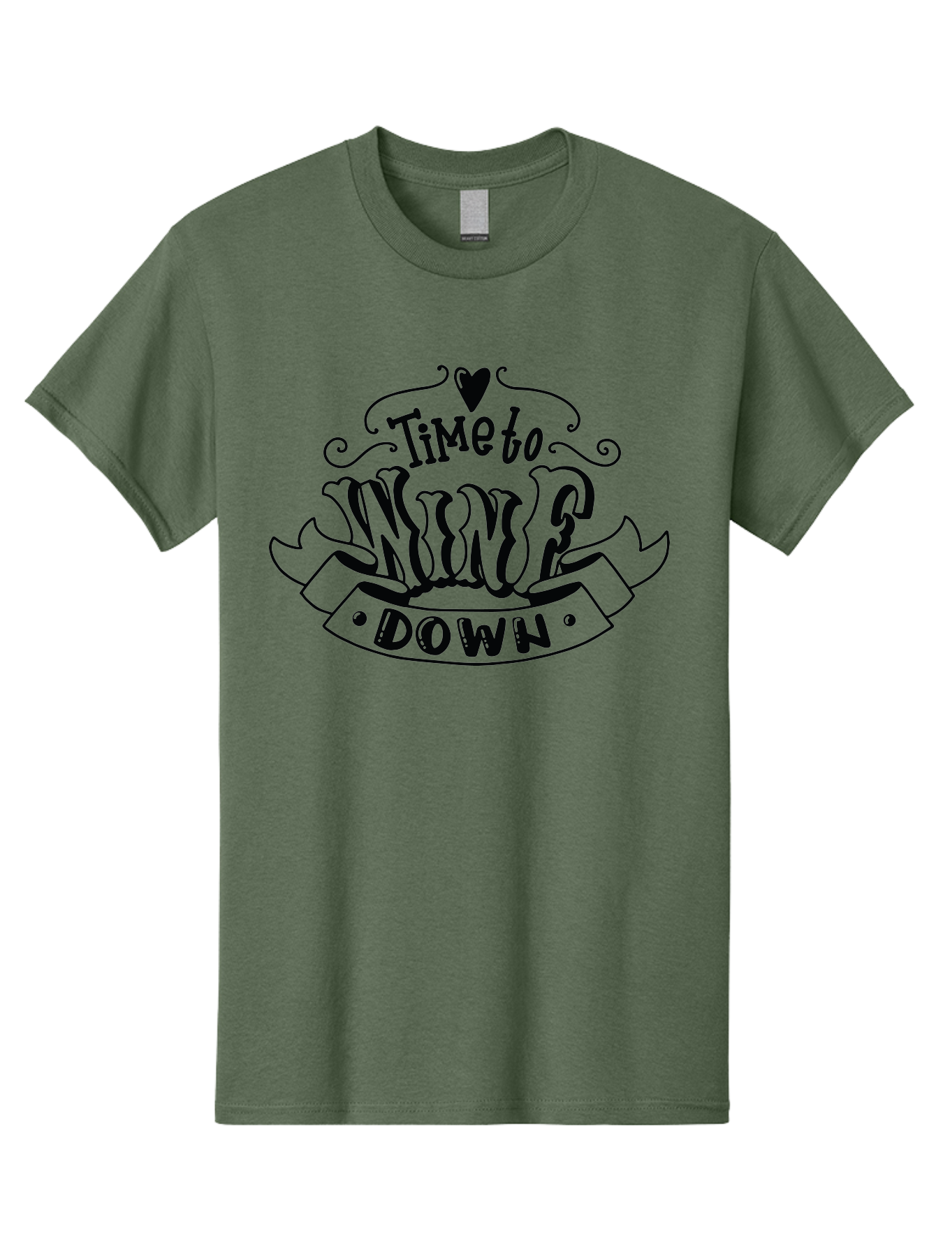 Time-To-Nuke-Down Men'S Graphic Tee, 100% Cotton, Comfortable Casual Summer Wear, Machine Washable, Nuke Down, Time To Relax, Unwinding, Stylized Text, Bold Font, Decorative Elements, Vintage Feel, Motivational Phrase, Humorous Tone Aad986 15
