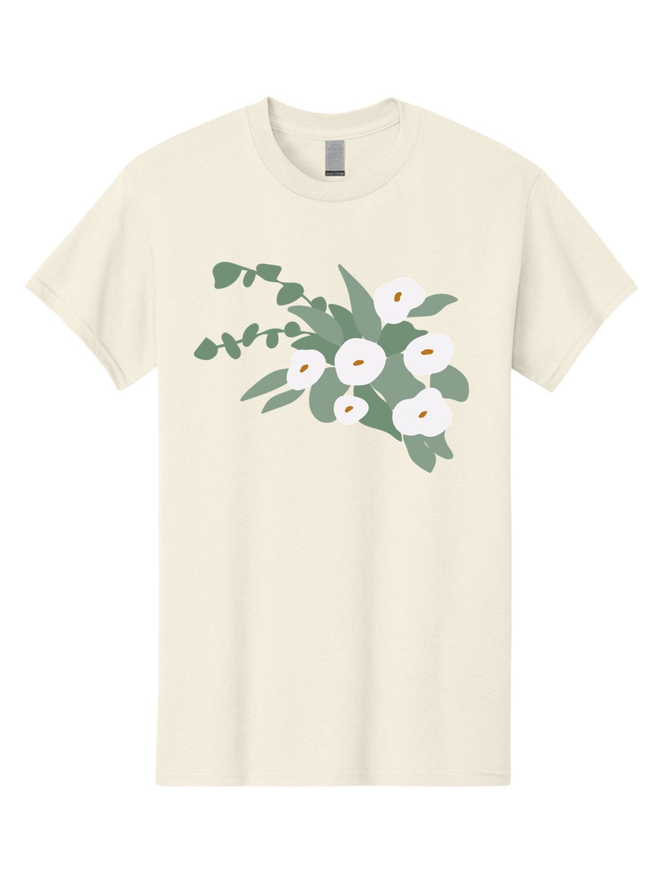 After-Glow Men'S Graphic Tee, 100% Cotton, Comfortable Casual Summer Wear, Machine Washable, Lotus Flowers, White Blooms, Gray Leaves, Spiritual Symbols, Serene Atmosphere, Peaceful Ambiance, Afterlife, Lotus Flower, Gray Graphics Aad992 11