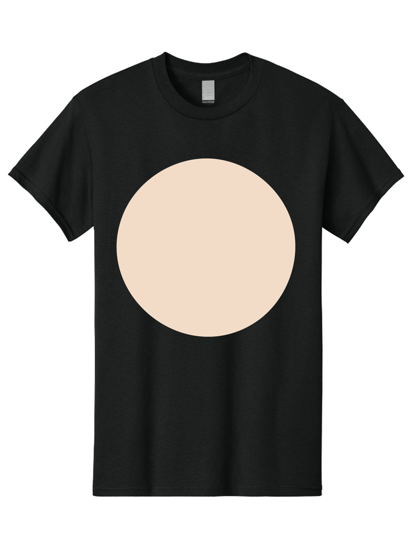 Beige-Circle Men'S Graphic Tee, 100% Cotton, Comfortable Casual Summer Wear, Machine Washable, Beige Circle, Minimalist Design, Simple Shape, Neutral Color, Geometric Figure, Circular Form Aad996 15