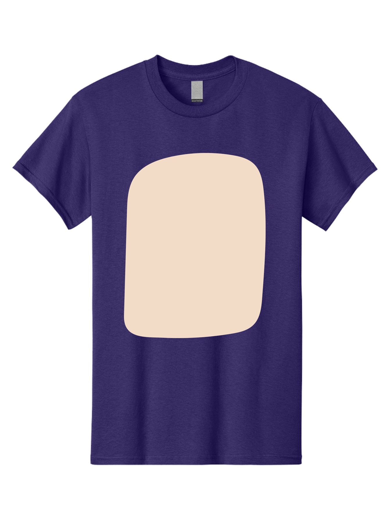 Beige-Rectangle Men'S Graphic Tee, 100% Cotton, Comfortable Casual Summer Wear, Machine Washable, Beige Rectangle, Rounded Corners, Plain Shape, Simple Design, Minimalist Aesthetic, Neutral Color, Soft Edges Aad997 5