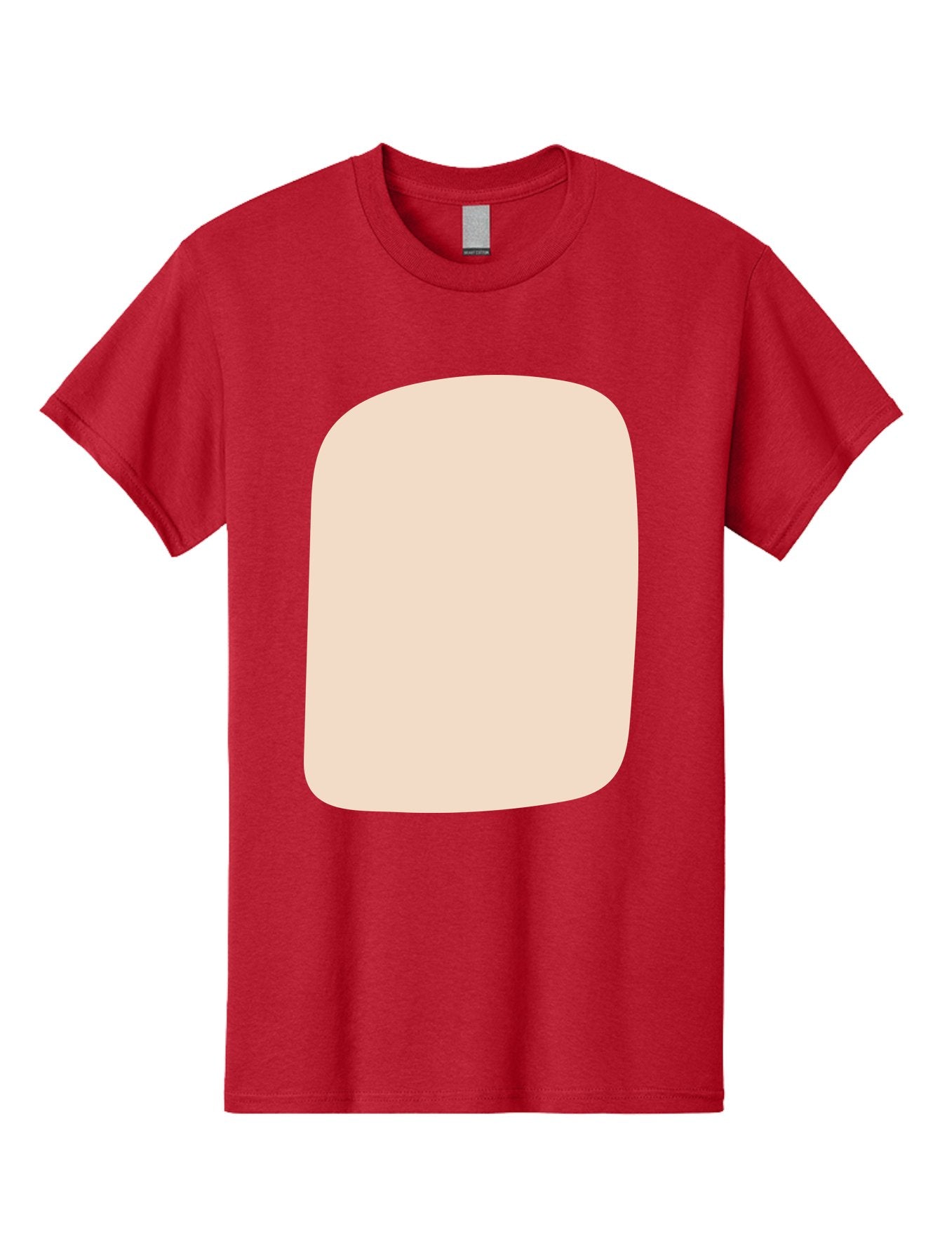 Beige-Rectangle Men'S Graphic Tee, 100% Cotton, Comfortable Casual Summer Wear, Machine Washable, Beige Rectangle, Rounded Corners, Plain Shape, Simple Design, Minimalist Aesthetic, Neutral Color, Soft Edges Aad997 10