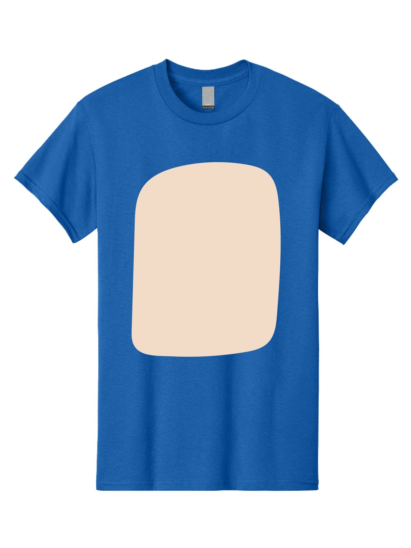 Beige-Rectangle Men'S Graphic Tee, 100% Cotton, Comfortable Casual Summer Wear, Machine Washable, Beige Rectangle, Rounded Corners, Plain Shape, Simple Design, Minimalist Aesthetic, Neutral Color, Soft Edges Aad997 12