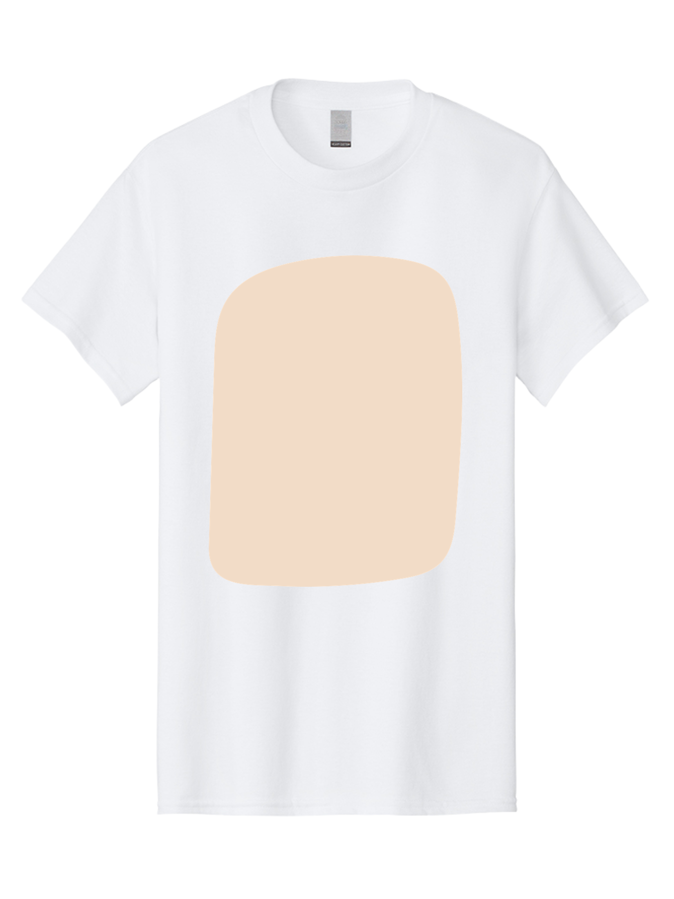 Beige-Rectangle Men'S Graphic Tee, 100% Cotton, Comfortable Casual Summer Wear, Machine Washable, Beige Rectangle, Rounded Corners, Plain Shape, Simple Design, Minimalist Aesthetic, Neutral Color, Soft Edges Aad997 19