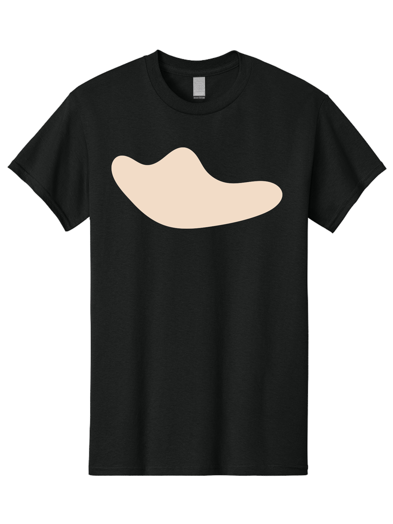 Cashew-Nut-1 Men'S Graphic Tee, 100% Cotton, Comfortable Casual Summer Wear, Machine Washable, Cashew Nut, Snack Food, Healthy Eating, Nutty Flavor, Beige Color, Abstract Shape, Simple Design, Minimalist Art Aae001 29