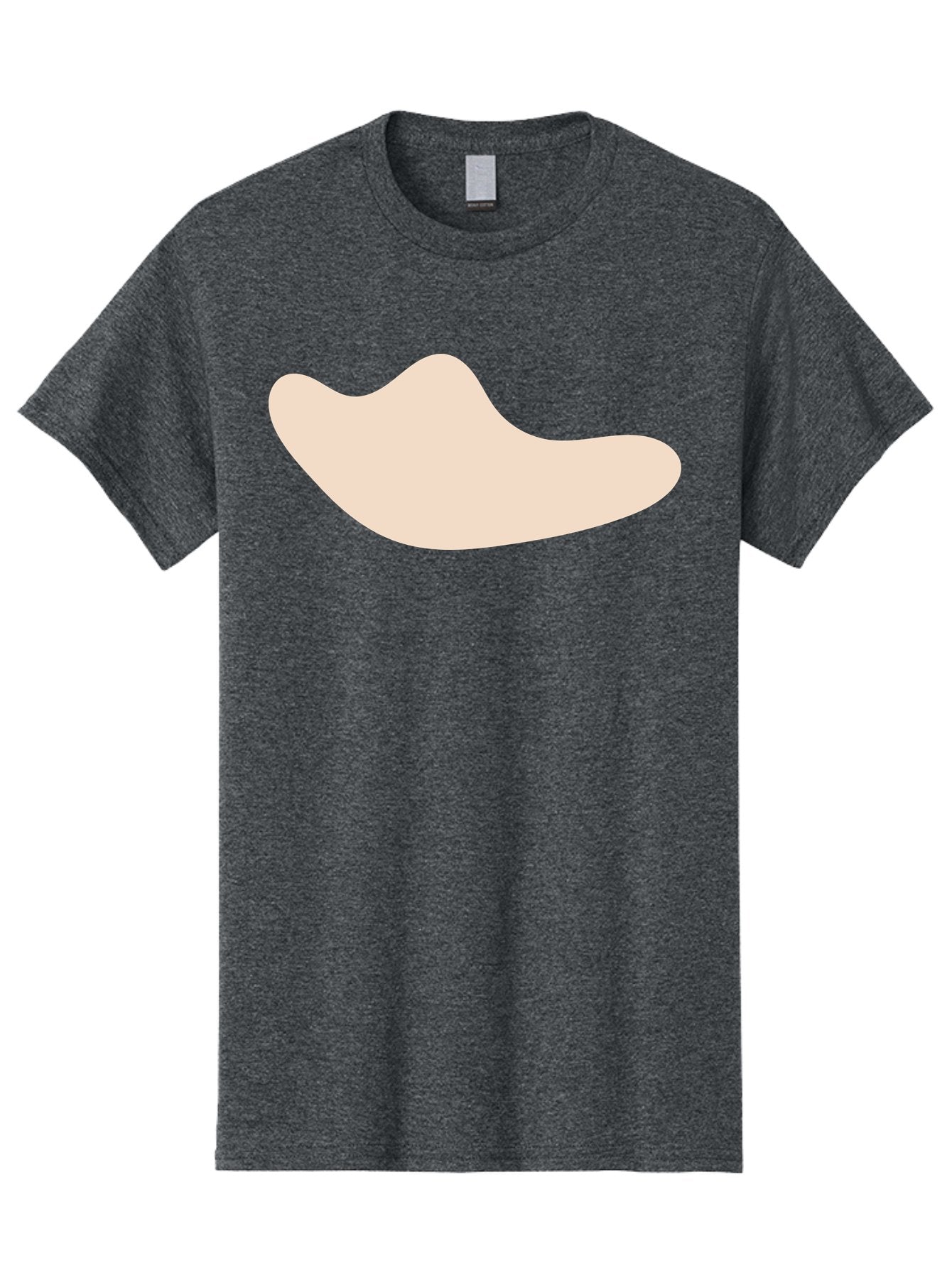 Cashew-Nut-1 Men'S Graphic Tee, 100% Cotton, Comfortable Casual Summer Wear, Machine Washable, Cashew Nut, Snack Food, Healthy Eating, Nutty Flavor, Beige Color, Abstract Shape, Simple Design, Minimalist Art Aae001 9