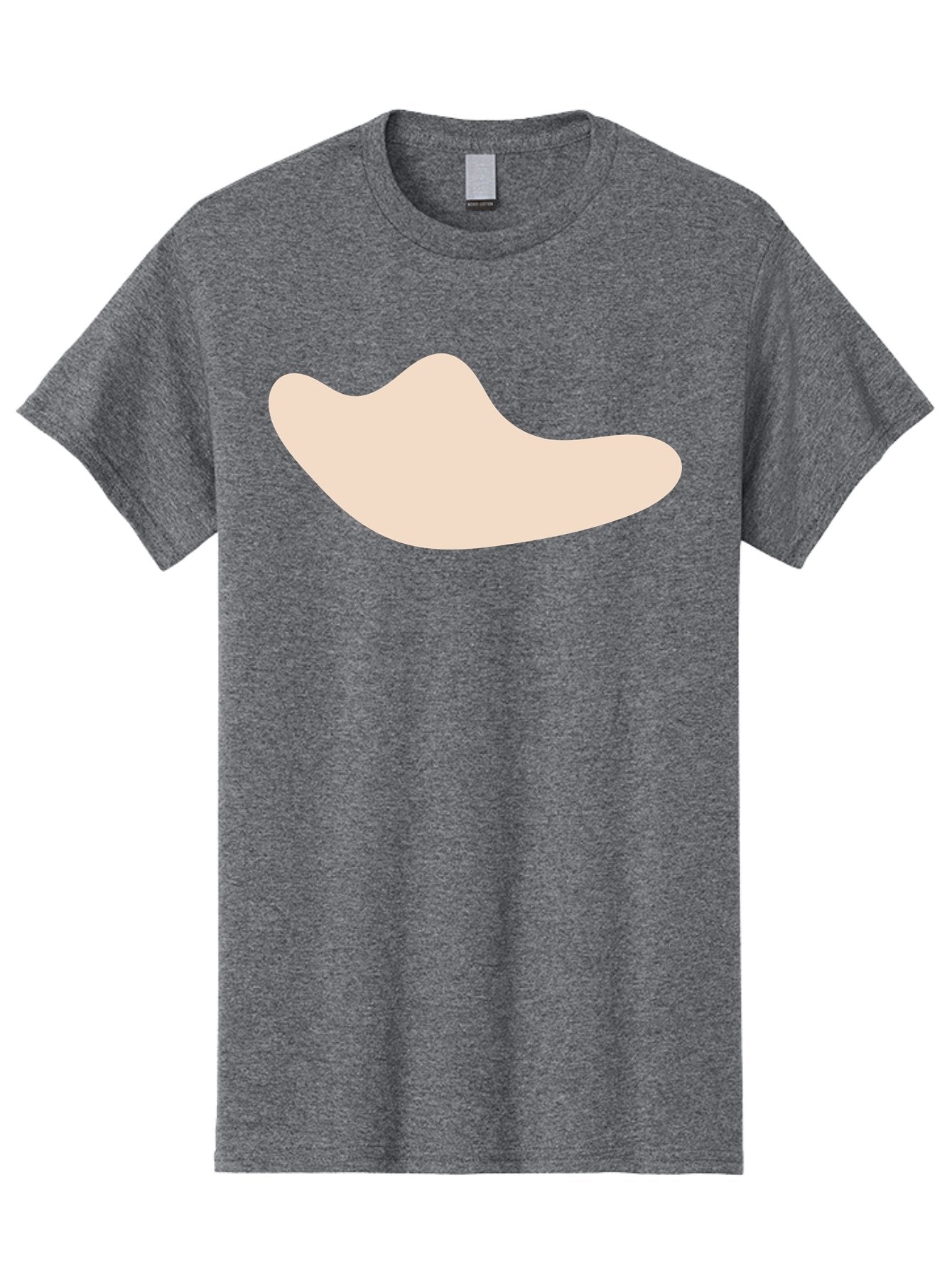 Cashew-Nut-1 Men'S Graphic Tee, 100% Cotton, Comfortable Casual Summer Wear, Machine Washable, Cashew Nut, Snack Food, Healthy Eating, Nutty Flavor, Beige Color, Abstract Shape, Simple Design, Minimalist Art Aae001 6