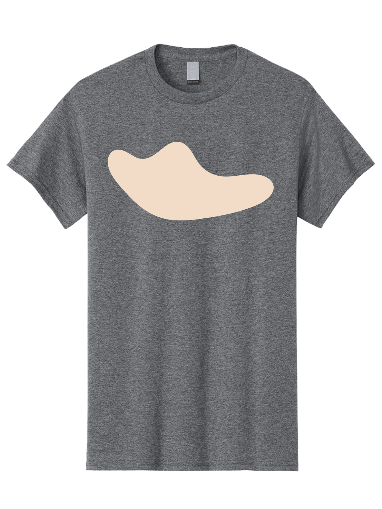 Cashew-Nut-1 Men'S Graphic Tee, 100% Cotton, Comfortable Casual Summer Wear, Machine Washable, Cashew Nut, Snack Food, Healthy Eating, Nutty Flavor, Beige Color, Abstract Shape, Simple Design, Minimalist Art Aae001 13