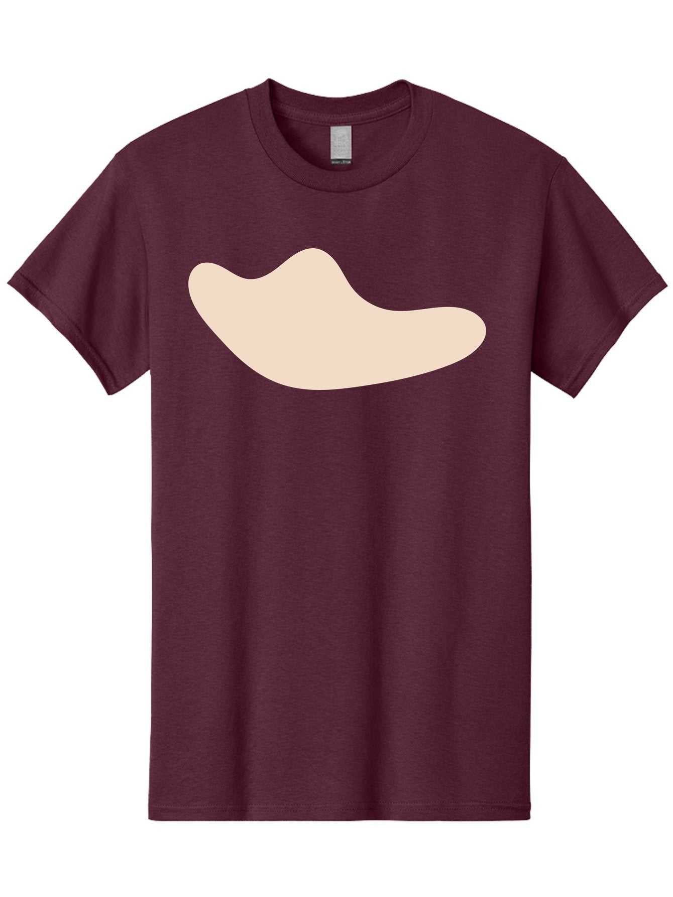 Cashew-Nut-1 Men'S Graphic Tee, 100% Cotton, Comfortable Casual Summer Wear, Machine Washable, Cashew Nut, Snack Food, Healthy Eating, Nutty Flavor, Beige Color, Abstract Shape, Simple Design, Minimalist Art Aae001 8