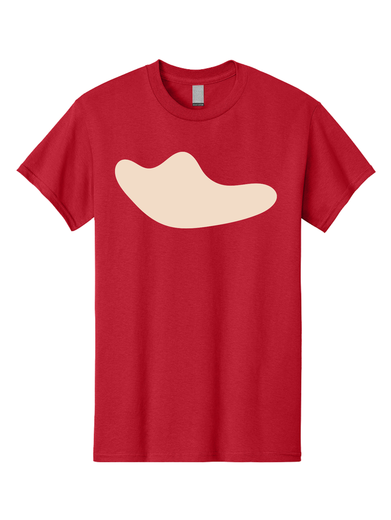Cashew-Nut-1 Men'S Graphic Tee, 100% Cotton, Comfortable Casual Summer Wear, Machine Washable, Cashew Nut, Snack Food, Healthy Eating, Nutty Flavor, Beige Color, Abstract Shape, Simple Design, Minimalist Art Aae001 19