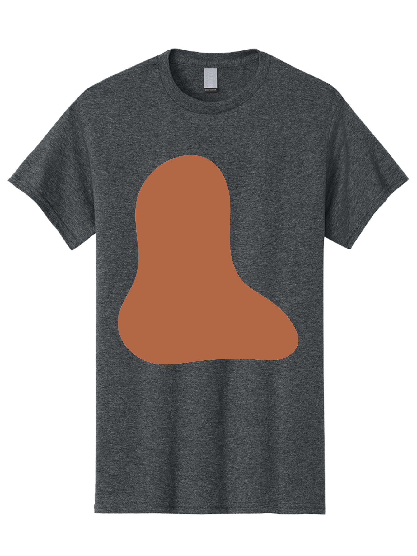 Cashew-Nut Men'S Graphic Tee, 100% Cotton, Comfortable Casual Summer Wear, Machine Washable, Roasted Chicken Leg, Savory Dish, Food Illustration, Cartoon Style, Reddish-Brown Color, Simple Design, Culinary Art Aae002 9