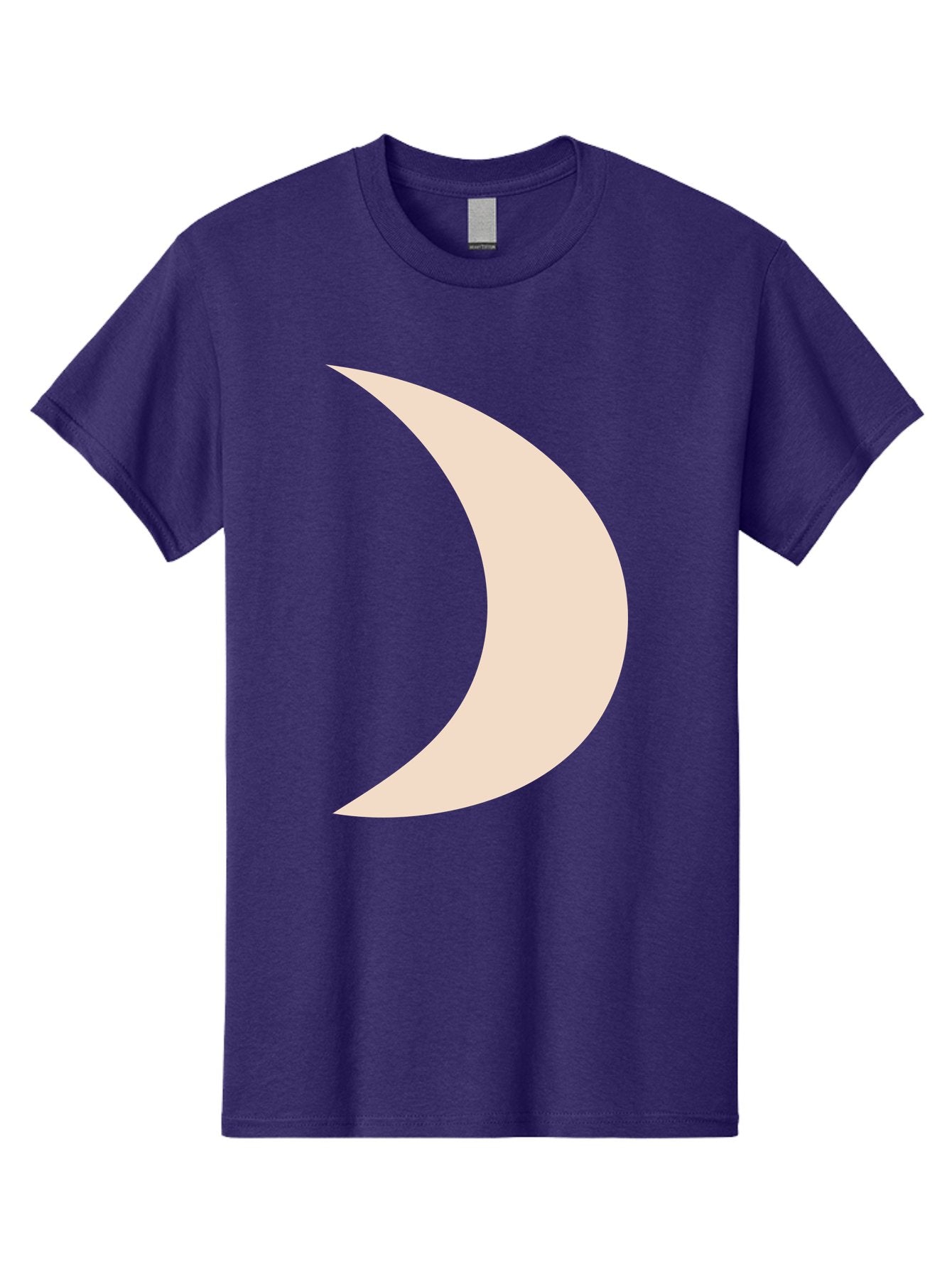 Crescent-Moon-2 Men'S Graphic Tee, 100% Cotton, Comfortable Casual Summer Wear, Machine Washable, Crescent Moon Shape, Minimalist Design, Simple Graphics, Tan Color, Abstract Art, Lunar Symbol, Night Sky Theme Aae006 10