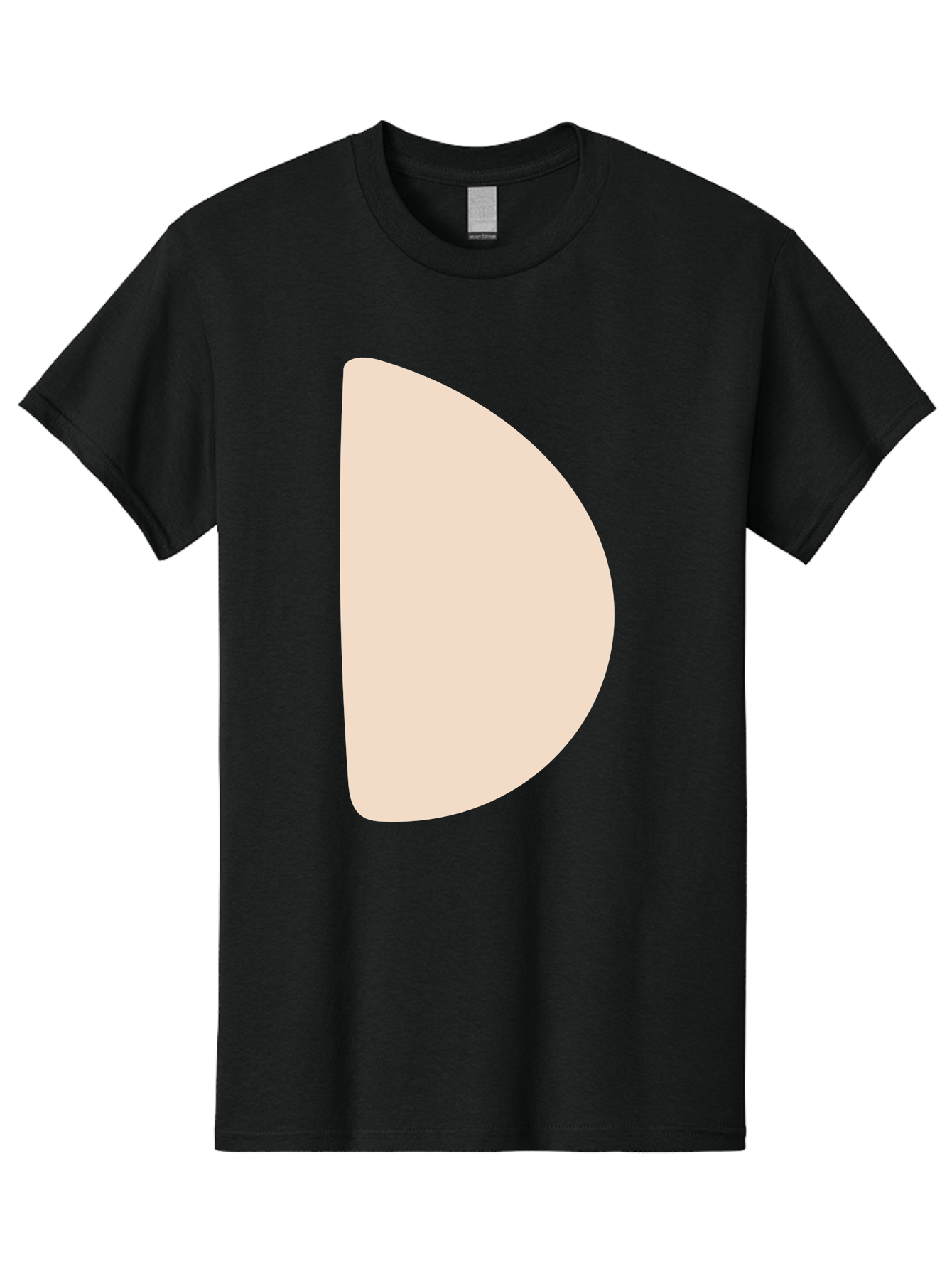D Men'S Graphic Tee, 100% Cotton, Comfortable Casual Summer Wear, Machine Washable, Pacman Character, Simple Design, Minimalist Art, Beige Color, Retro Gaming, Iconic Symbol, Classic Video Game Aae009 5