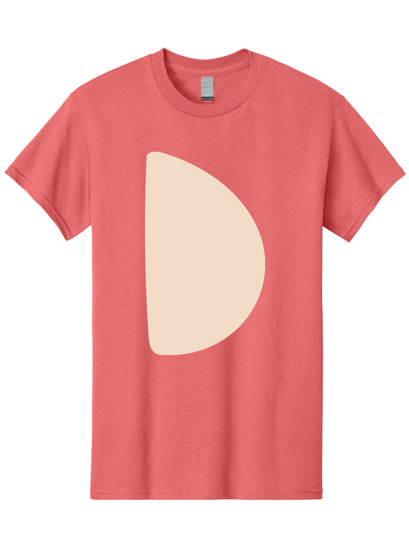 D Men'S Graphic Tee, 100% Cotton, Comfortable Casual Summer Wear, Machine Washable, Pacman Character, Simple Design, Minimalist Art, Beige Color, Retro Gaming, Iconic Symbol, Classic Video Game Aae009 17