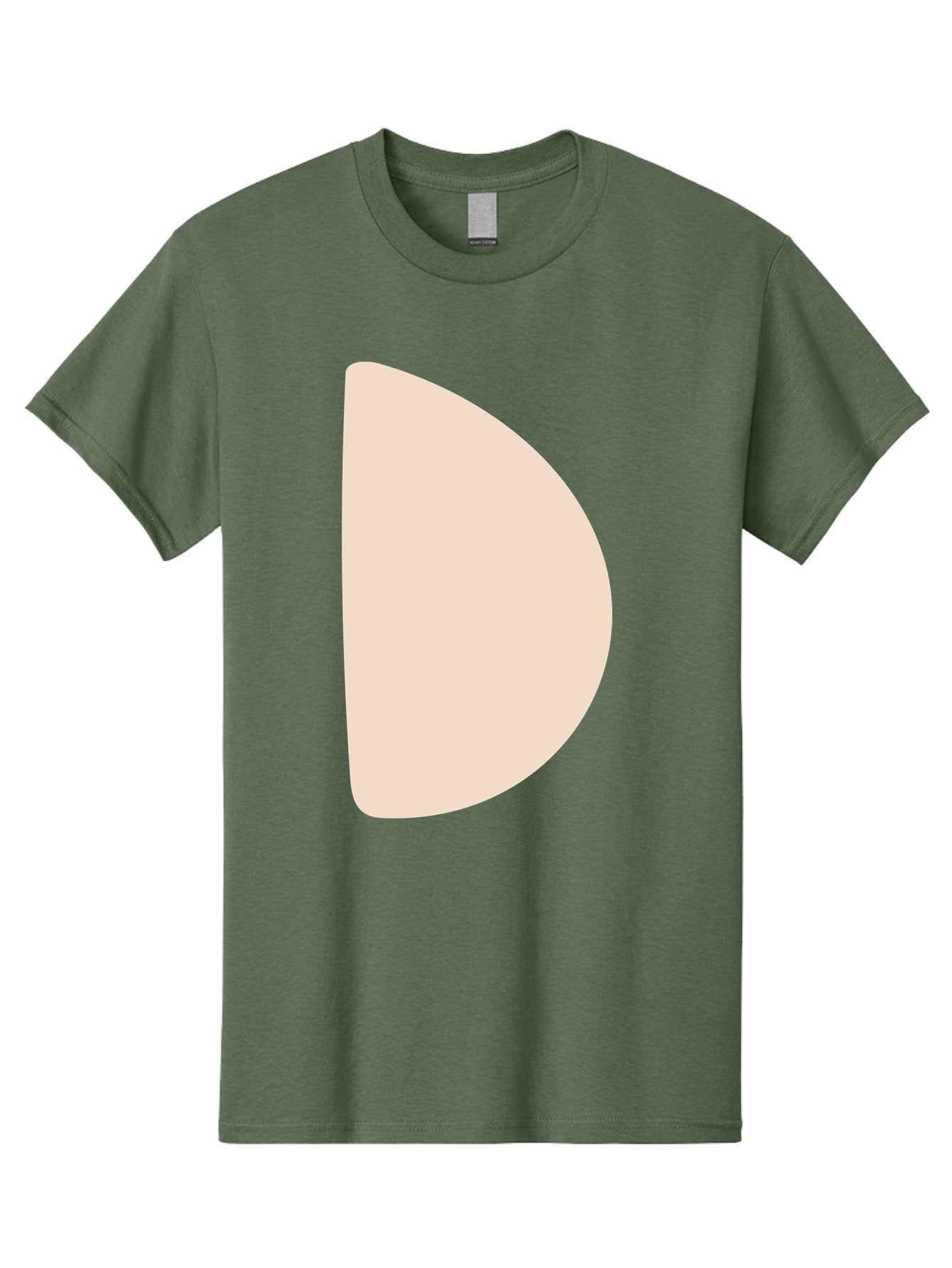 D Men'S Graphic Tee, 100% Cotton, Comfortable Casual Summer Wear, Machine Washable, Pacman Character, Simple Design, Minimalist Art, Beige Color, Retro Gaming, Iconic Symbol, Classic Video Game Aae009 9