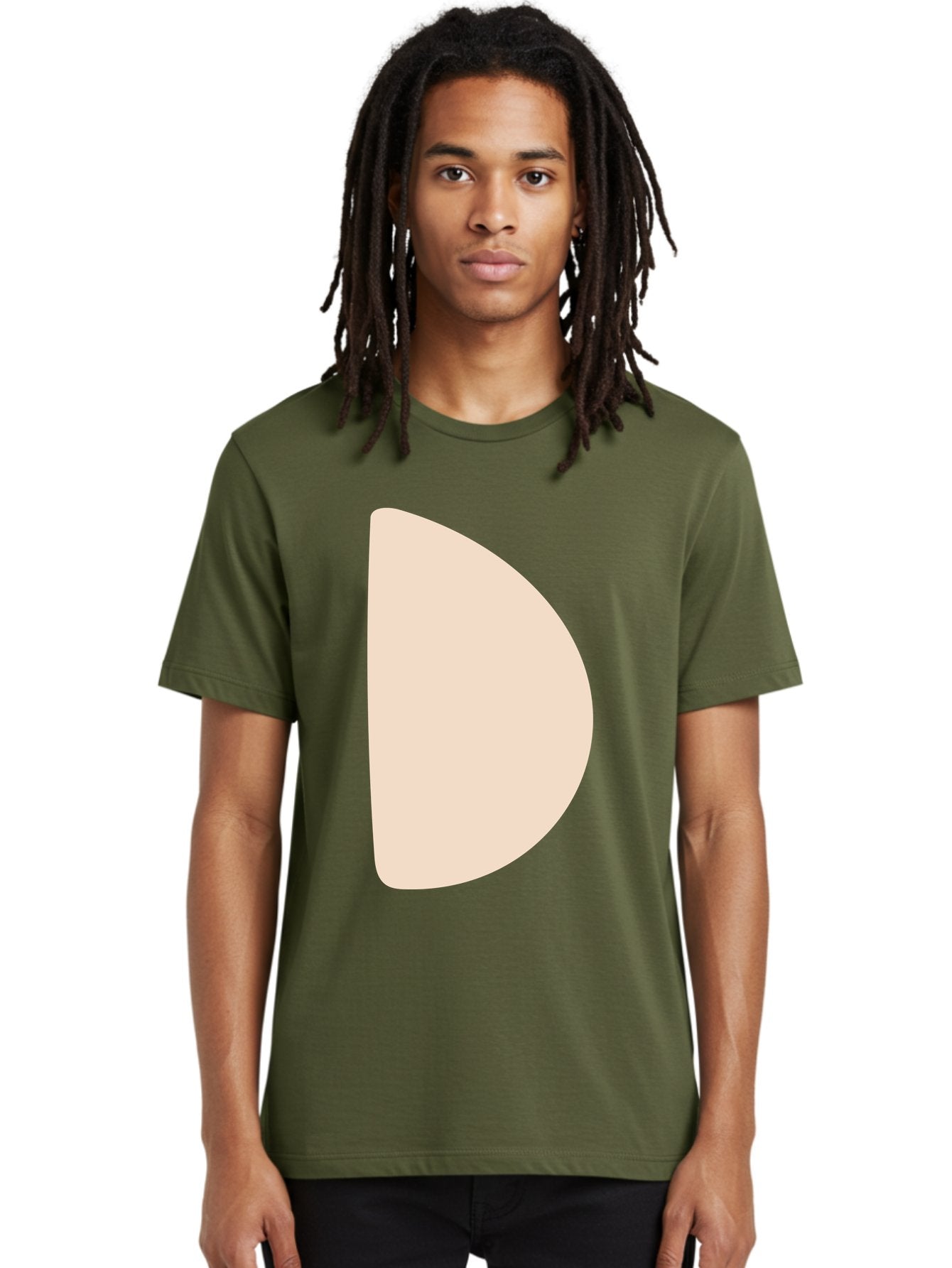 D Men'S Graphic Tee, 100% Cotton, Comfortable Casual Summer Wear, Machine Washable, Pacman Character, Simple Design, Minimalist Art, Beige Color, Retro Gaming, Iconic Symbol, Classic Video Game Aae009 26