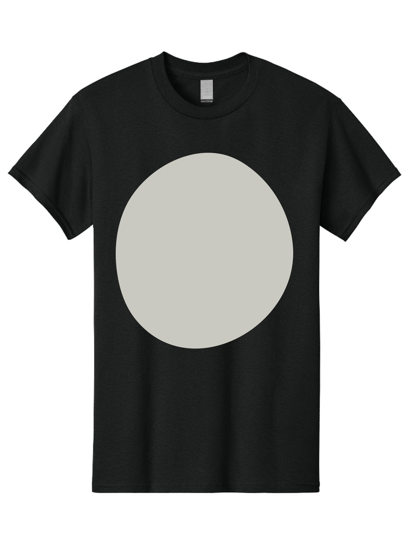 Gray-Circle Men'S Graphic Tee, 100% Cotton, Comfortable Casual Summer Wear, Machine Washable, Gray Circle, Simple Shape, Minimalist Design, Abstract Art, Geometric Figure, Modern Aesthetic, Clean Lines Aae023 10