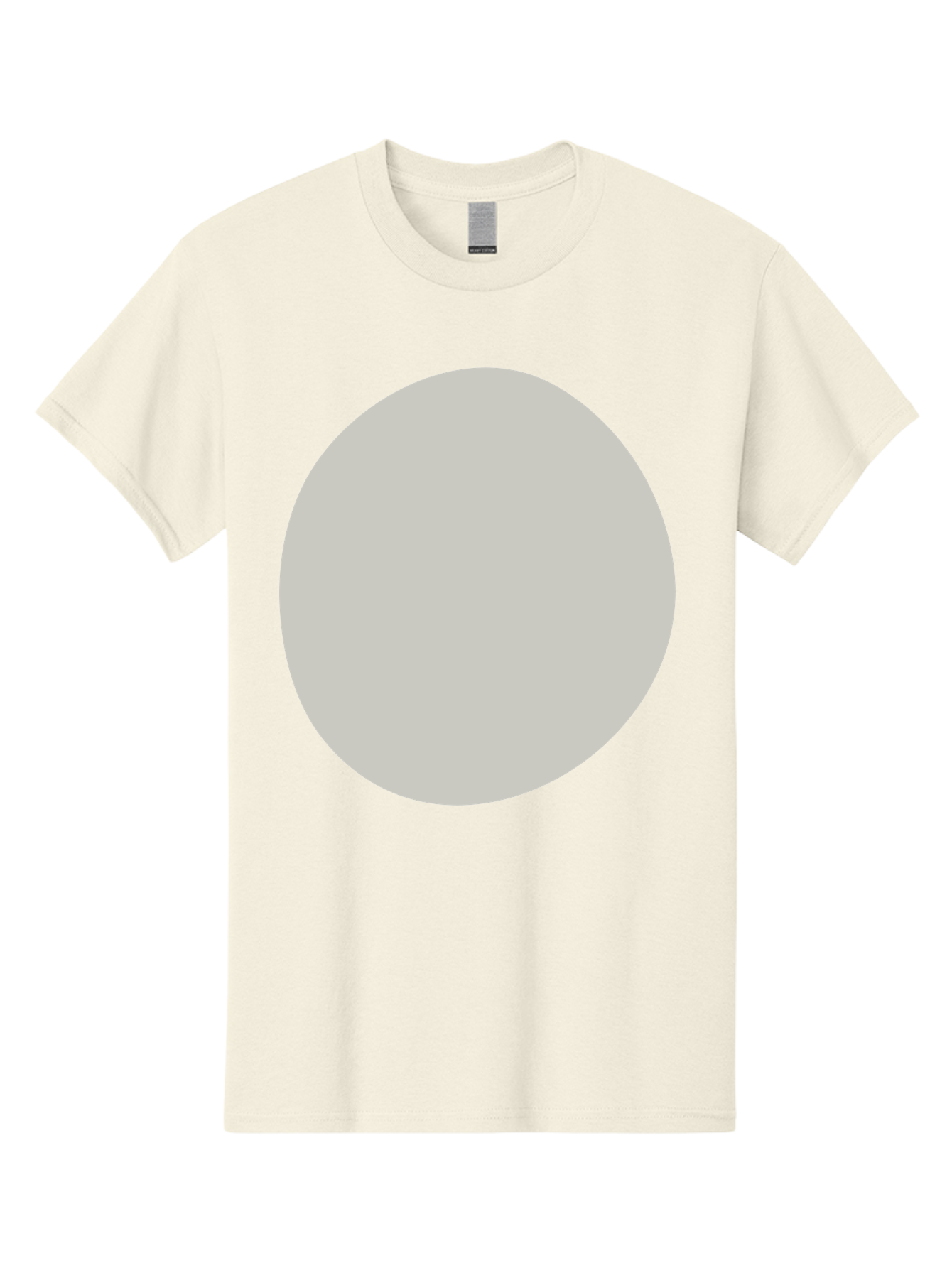 Gray-Circle Men'S Graphic Tee, 100% Cotton, Comfortable Casual Summer Wear, Machine Washable, Gray Circle, Simple Shape, Minimalist Design, Abstract Art, Geometric Figure, Modern Aesthetic, Clean Lines Aae023 9