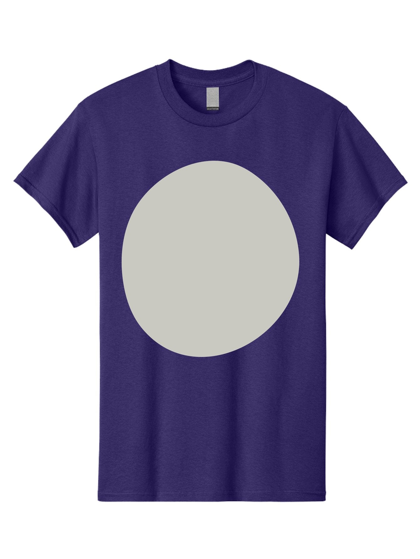 Gray-Circle Men'S Graphic Tee, 100% Cotton, Comfortable Casual Summer Wear, Machine Washable, Gray Circle, Simple Shape, Minimalist Design, Abstract Art, Geometric Figure, Modern Aesthetic, Clean Lines Aae023 5
