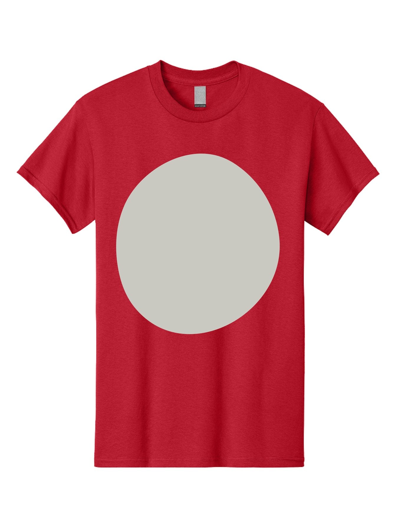 Gray-Circle Men'S Graphic Tee, 100% Cotton, Comfortable Casual Summer Wear, Machine Washable, Gray Circle, Simple Shape, Minimalist Design, Abstract Art, Geometric Figure, Modern Aesthetic, Clean Lines Aae023 8