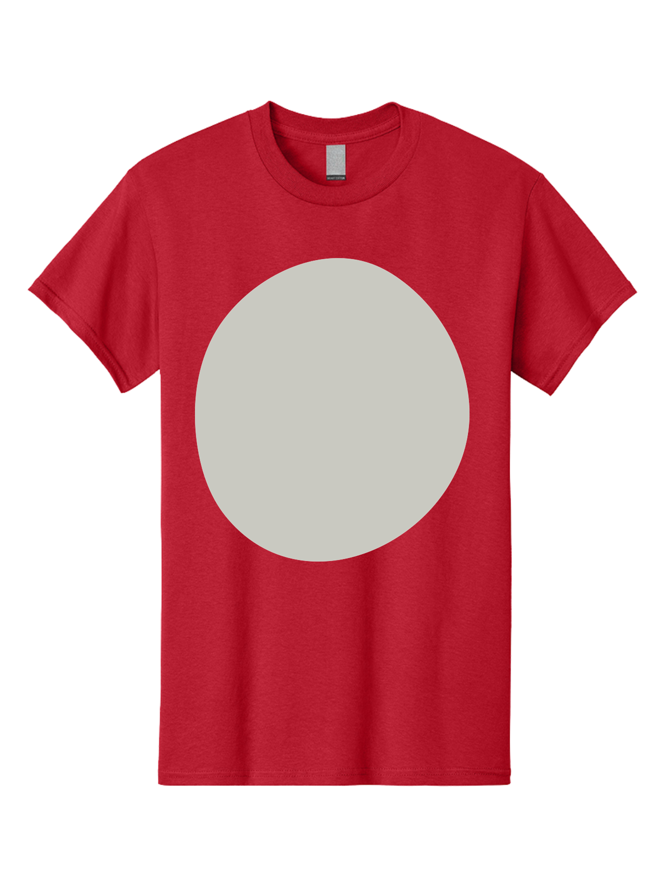Gray-Circle Men'S Graphic Tee, 100% Cotton, Comfortable Casual Summer Wear, Machine Washable, Gray Circle, Simple Shape, Minimalist Design, Abstract Art, Geometric Figure, Modern Aesthetic, Clean Lines Aae023 11