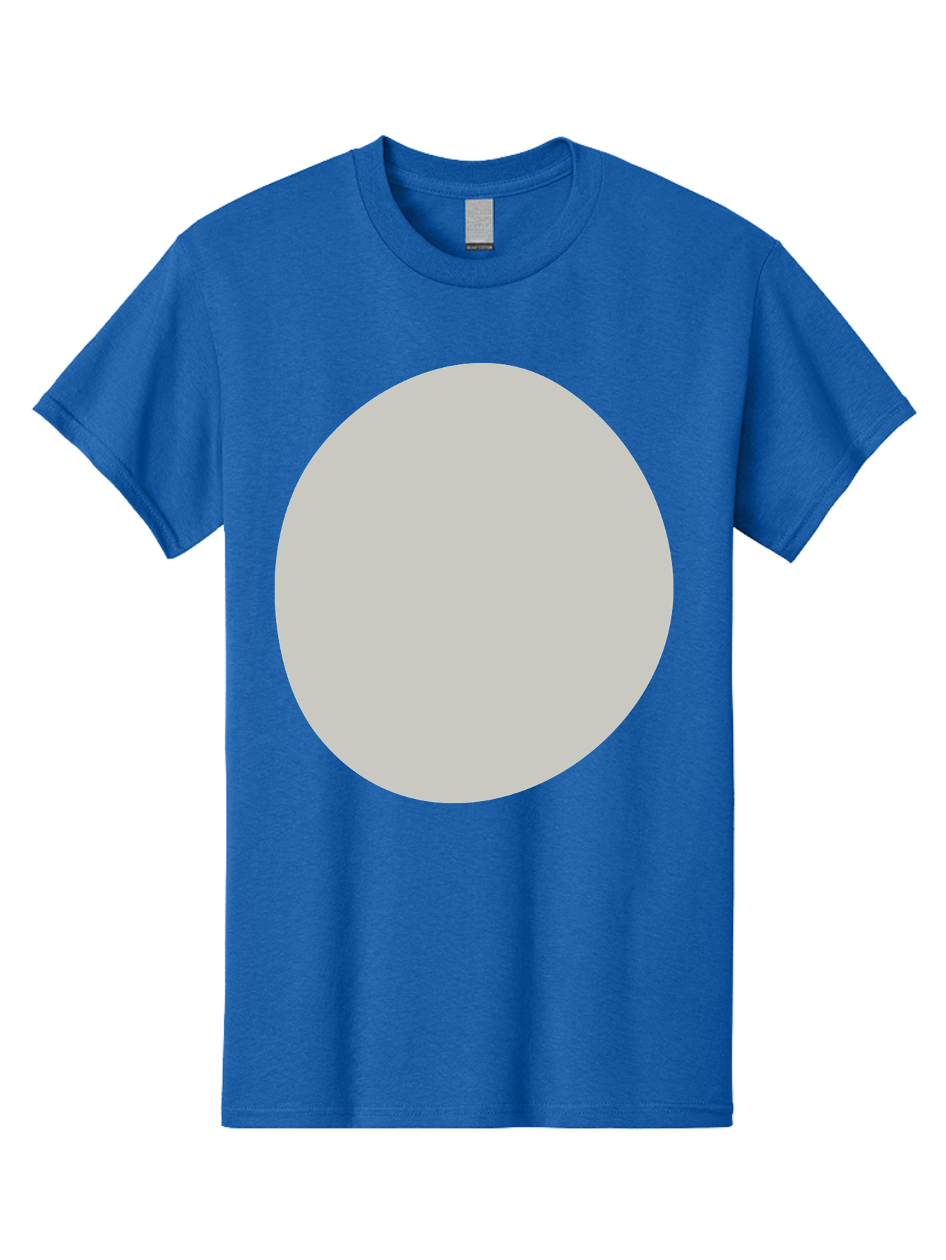 Gray-Circle Men'S Graphic Tee, 100% Cotton, Comfortable Casual Summer Wear, Machine Washable, Gray Circle, Simple Shape, Minimalist Design, Abstract Art, Geometric Figure, Modern Aesthetic, Clean Lines Aae023 29