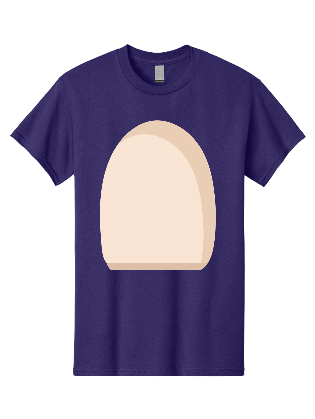 Oval-Shape-2 Men'S Graphic Tee, 100% Cotton, Comfortable Casual Summer Wear, Machine Washable, Oval Shape, Egg Shape, Simple Design, Minimalist Art, Beige Color, Soft Graphics, Abstract Form, Digital Illustration Aae038 29