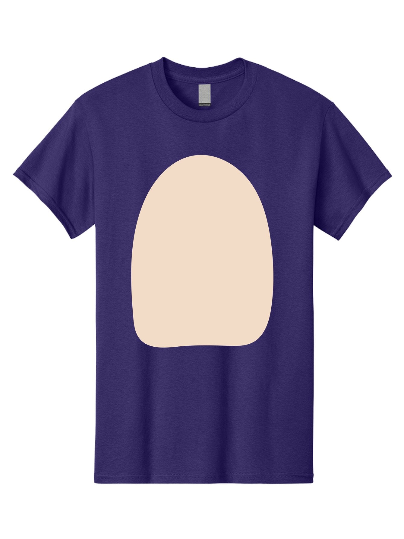 Oval-Shape Men'S Graphic Tee, 100% Cotton, Comfortable Casual Summer Wear, Machine Washable, Beige Shape, Rounded Edges, Minimalist Design, Simple Graphic, Abstract Shape, Soft Color, Clean Lines, Modern Aesthetic Aae039 13