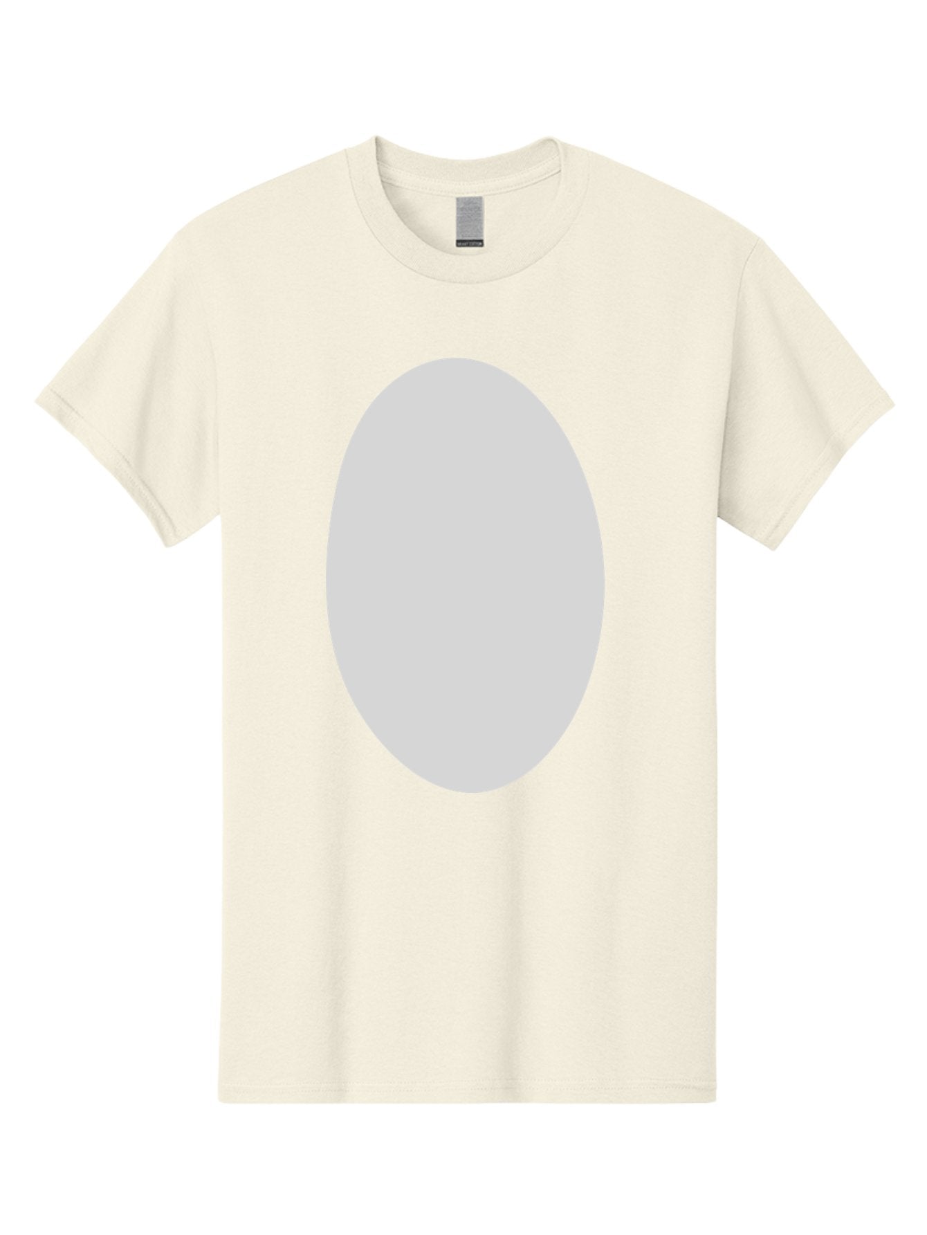 Oval Men'S Graphic Tee, 100% Cotton, Comfortable Casual Summer Wear, Machine Washable, White Oval Shape, Simple Design, Minimalist Art, Geometric Figure, Abstract Element, Clean Lines, Modern Aesthetic Aae040 8