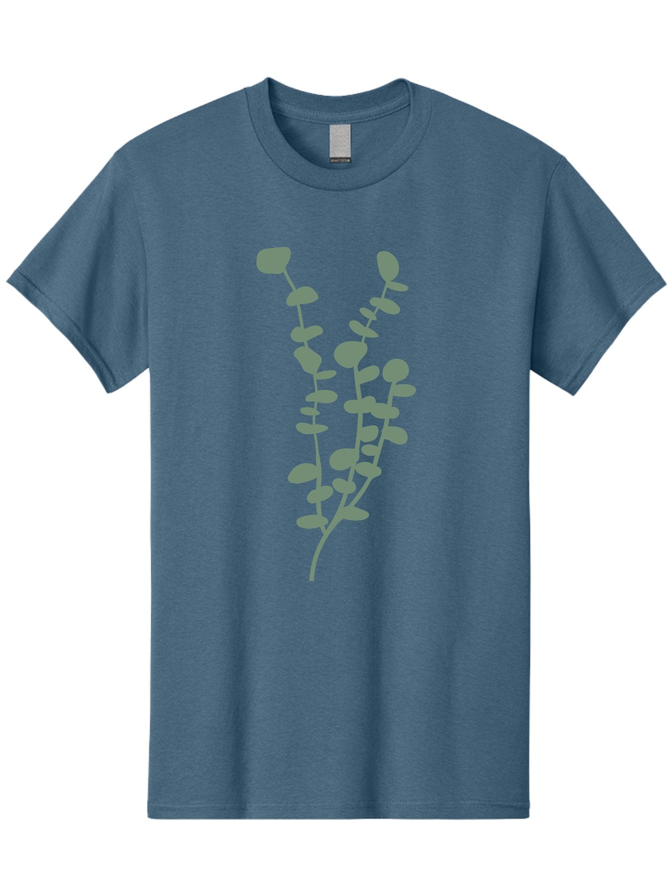 Plant Men'S Graphic Tee, 100% Cotton, Comfortable Casual Summer Wear, Machine Washable, Purple Flowering Branch, Gray Floral Illustration, Delicate Stems, Soft Petals, Botanical Art, Simple Design, Minimalist Graphics Aae043 9