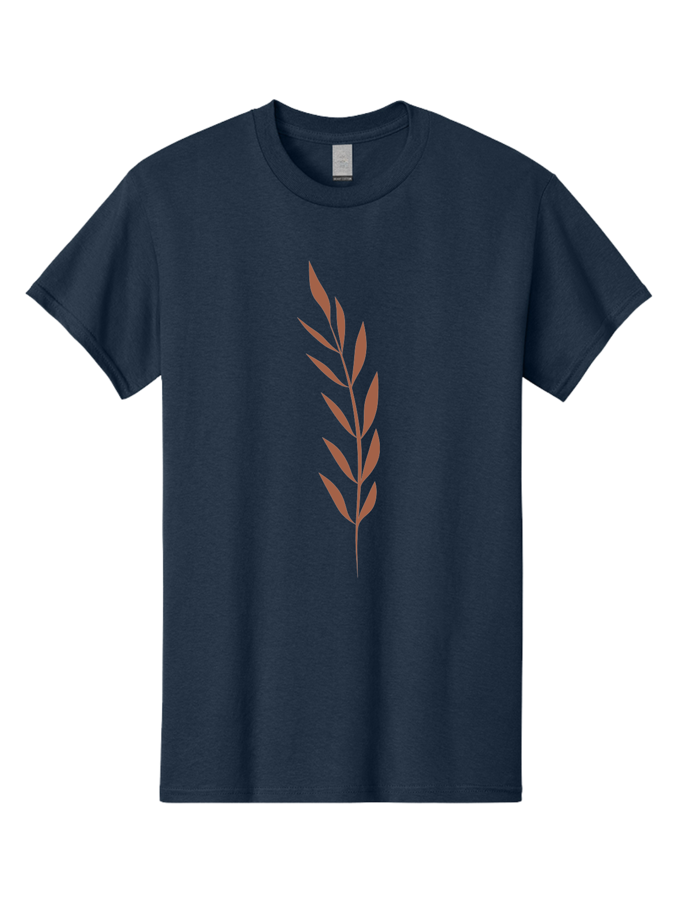 Red-Leaves-1 Men'S Graphic Tee, 100% Cotton, Comfortable Casual Summer Wear, Machine Washable, Red Leafy Branch, Simple Graphic, Leafy Design, Minimalist Art, Bold Red, Floral Element, Modern Illustration Aae047 7