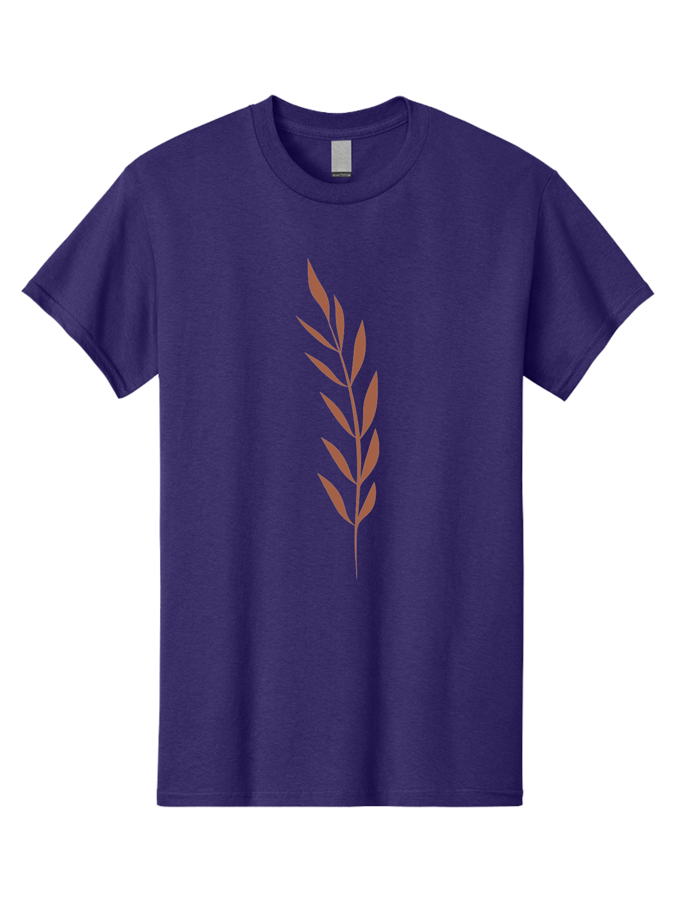 Red-Leaves-1 Men'S Graphic Tee, 100% Cotton, Comfortable Casual Summer Wear, Machine Washable, Red Leafy Branch, Simple Graphic, Leafy Design, Minimalist Art, Bold Red, Floral Element, Modern Illustration Aae047 25