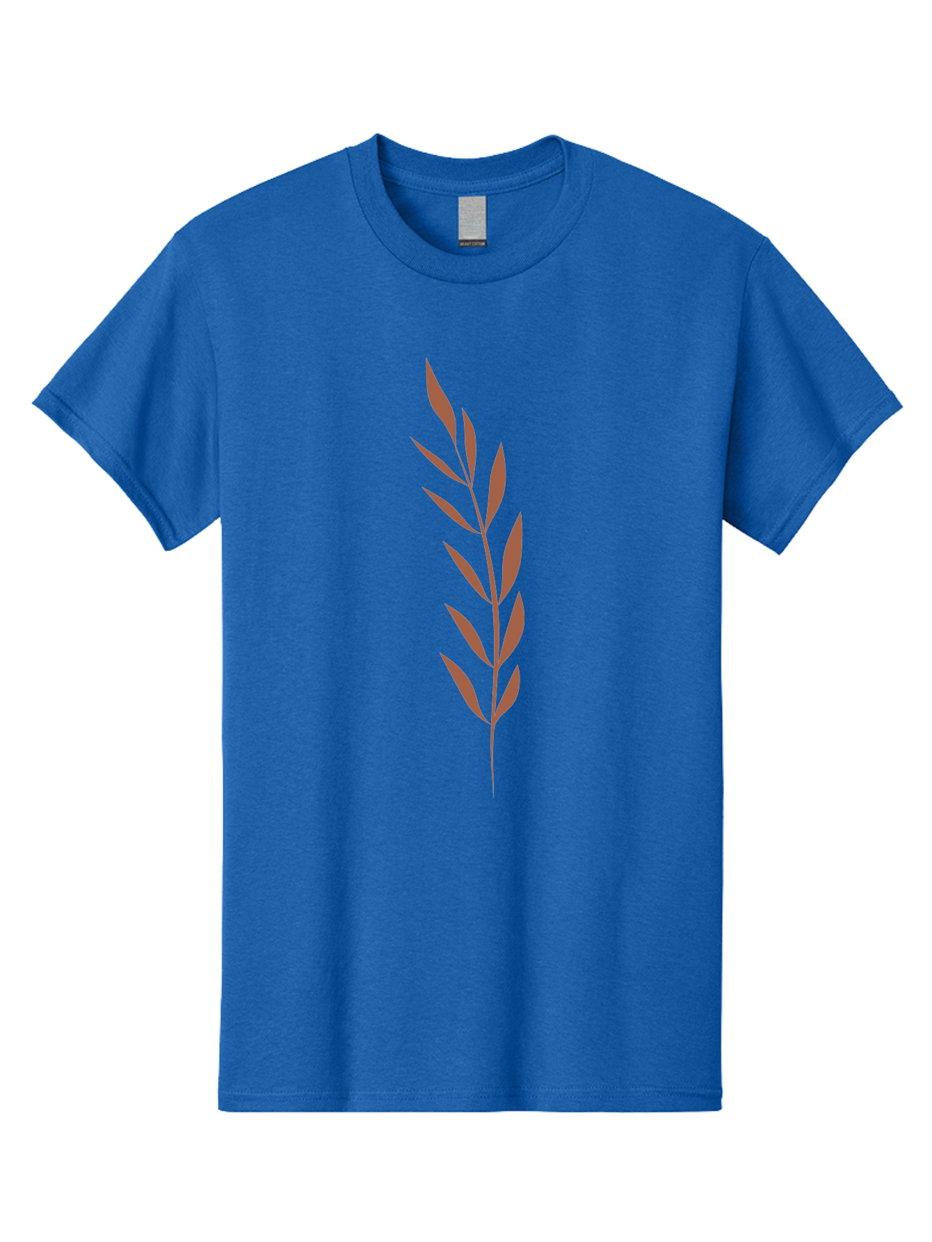 Red-Leaves-1 Men'S Graphic Tee, 100% Cotton, Comfortable Casual Summer Wear, Machine Washable, Red Leafy Branch, Simple Graphic, Leafy Design, Minimalist Art, Bold Red, Floral Element, Modern Illustration Aae047 11
