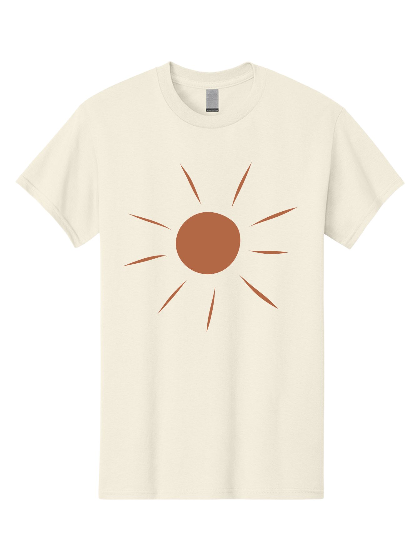 Red-Sun Men'S Graphic Tee, 100% Cotton, Comfortable Casual Summer Wear, Machine Washable, Sun Symbol, Red Circle, Radiating Lines, Minimalist Design, Simple Graphics, Abstract Art, Symbolic Representation Aae050 5