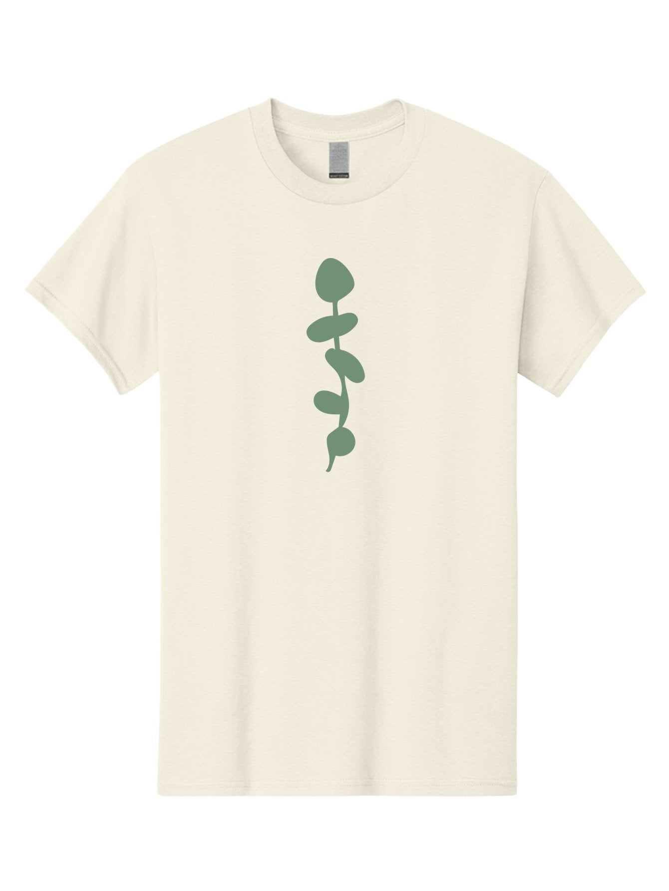Sprout-1 Men'S Graphic Tee, 100% Cotton, Comfortable Casual Summer Wear, Machine Washable, Silhouette Of A Plant, Dark Grey Color, Simple Design, Minimalist Art, Abstract Shapes, Unique Texture, Modern Graphic Aae053 10