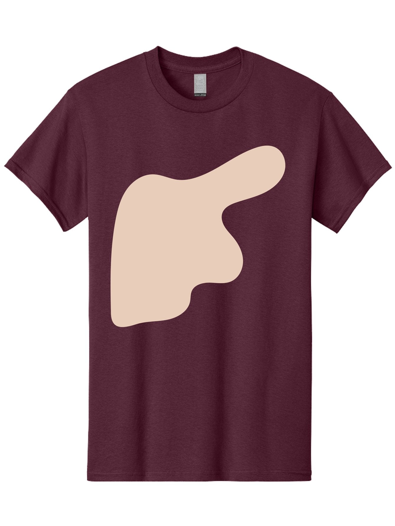 Thumbs-Up Men'S Graphic Tee, 100% Cotton, Comfortable Casual Summer Wear, Machine Washable, Thumbs Up Gesture, Approval Symbol, Positive Feedback, Like Button, Hand Gesture, Social Media Icon, Beige Shape Aae060 5