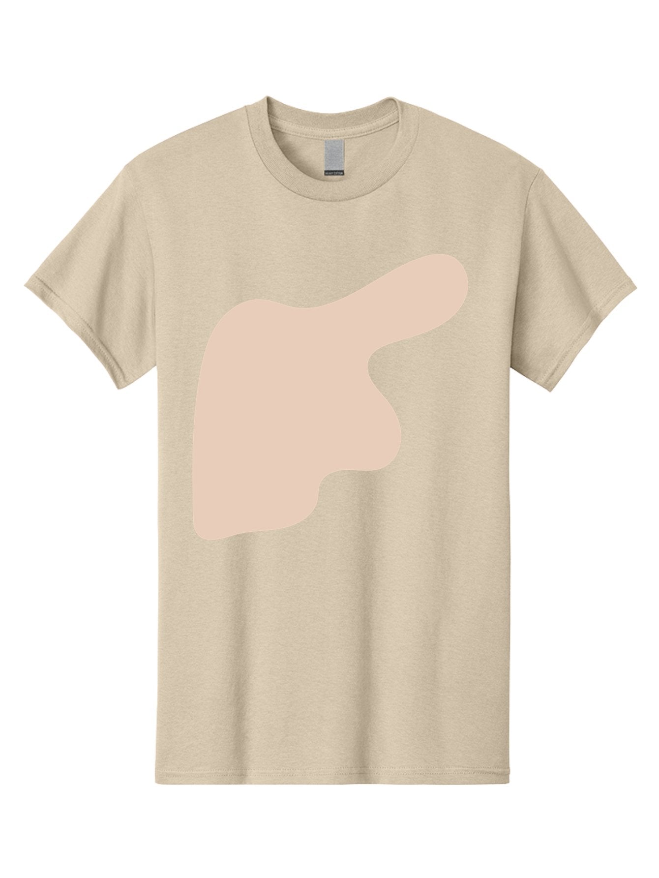Thumbs-Up Men'S Graphic Tee, 100% Cotton, Comfortable Casual Summer Wear, Machine Washable, Thumbs Up Gesture, Approval Symbol, Positive Feedback, Like Button, Hand Gesture, Social Media Icon, Beige Shape Aae060 6