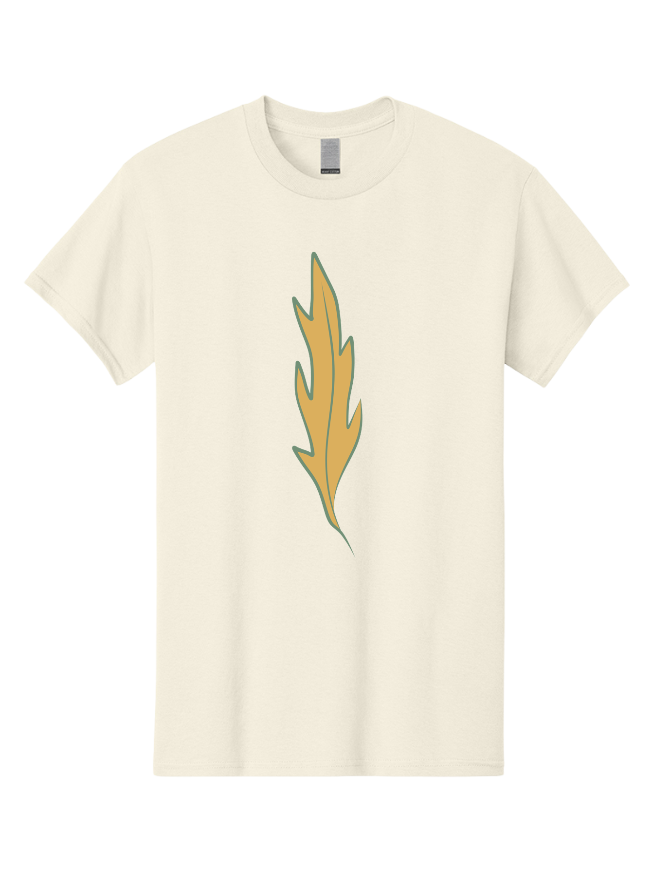 Yellow-Leaf-1 Men'S Graphic Tee, 100% Cotton, Comfortable Casual Summer Wear, Machine Washable, Autumn Leaf, Fall Foliage, Yellow Leaf, Oak Tree, Natural Design, Leaf Illustration, Seasonal Symbol, Botanical Icon, Vibrant Color Aae085 5