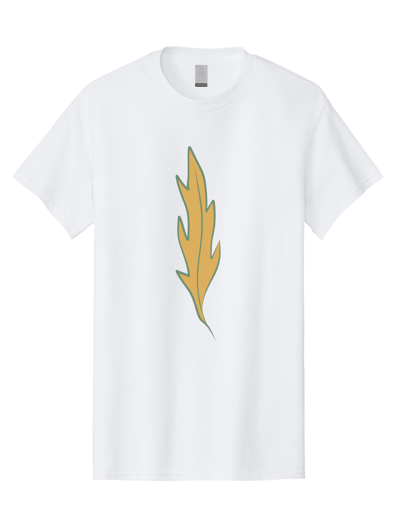 Yellow-Leaf-1 Men'S Graphic Tee, 100% Cotton, Comfortable Casual Summer Wear, Machine Washable, Autumn Leaf, Fall Foliage, Yellow Leaf, Oak Tree, Natural Design, Leaf Illustration, Seasonal Symbol, Botanical Icon, Vibrant Color Aae085 17