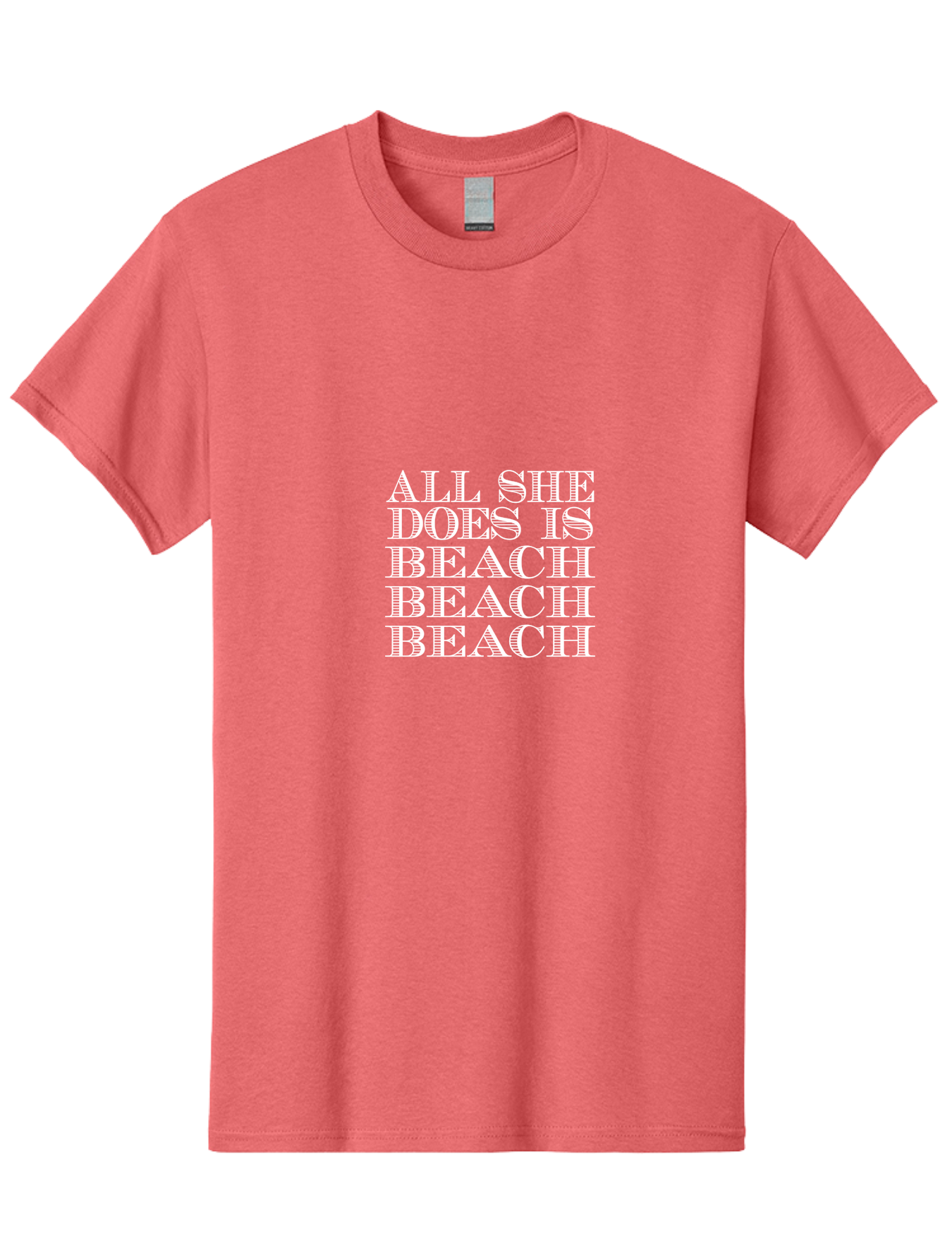 All She Does Is Men'S Graphic Tee, 100% Cotton, Comfortable Casual Summer Wear, Machine Washable, Beach Lifestyle, Beach Quotes, Summer Vibes, Coastal Living, Beachy Feel, Positive Affirmations Aae098 5